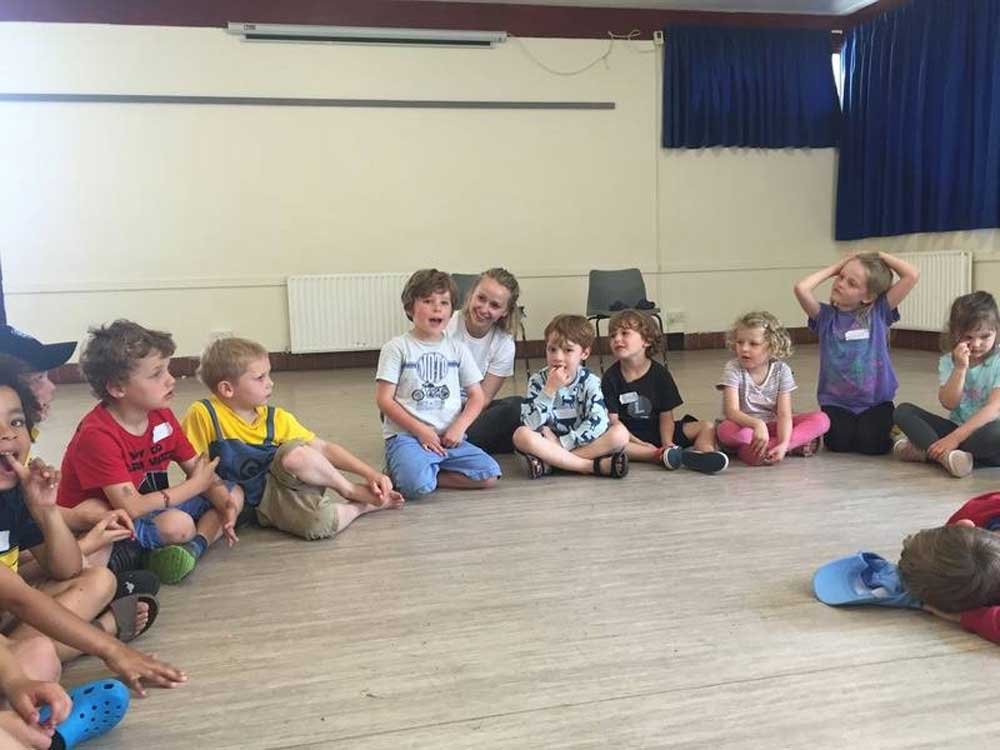 Nutty's Children's Parties - Drama Workshop Parties - The kids create the story for the show.jpg
