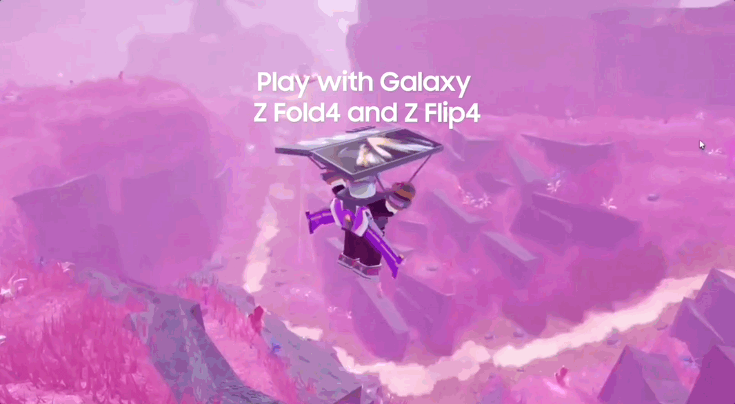 Mining in the Pink Desert: Play with Galaxy Z Fold4 and Z Flip4