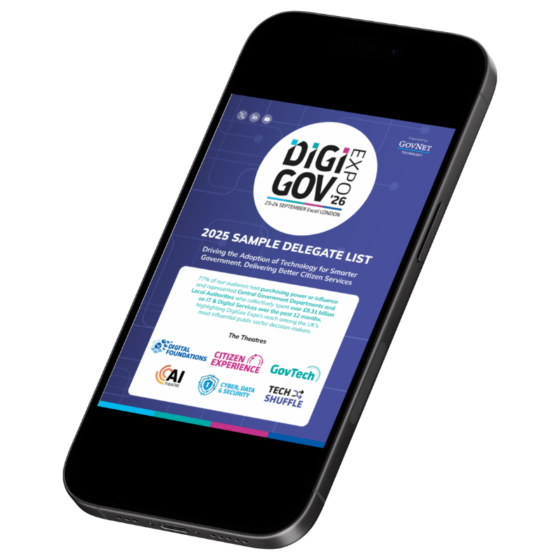 Preview of the DigiGov Expo sample delegate list