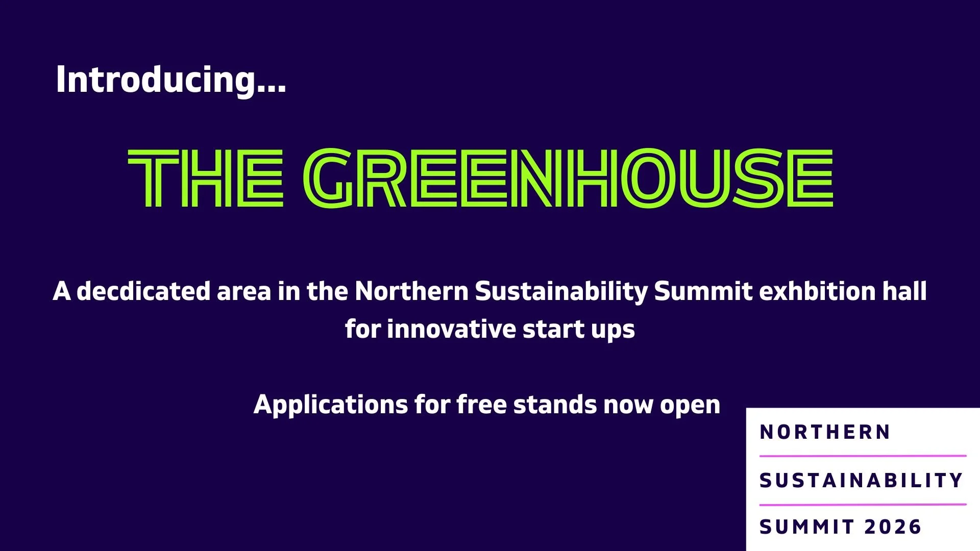 Introducing The Greenhouse