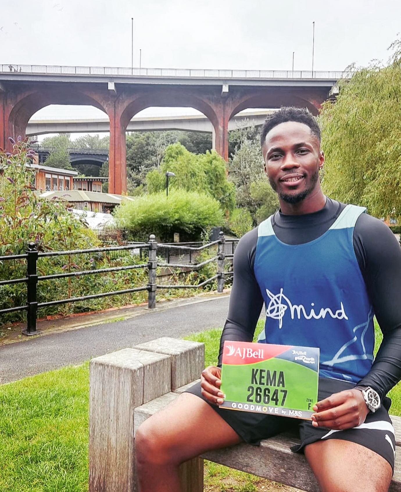 Best of luck to @kemakay in the Great North Run today. There&rsquo;s still time to help him raise more money for @mindcharity, link in our bio. #GreatNorthRun