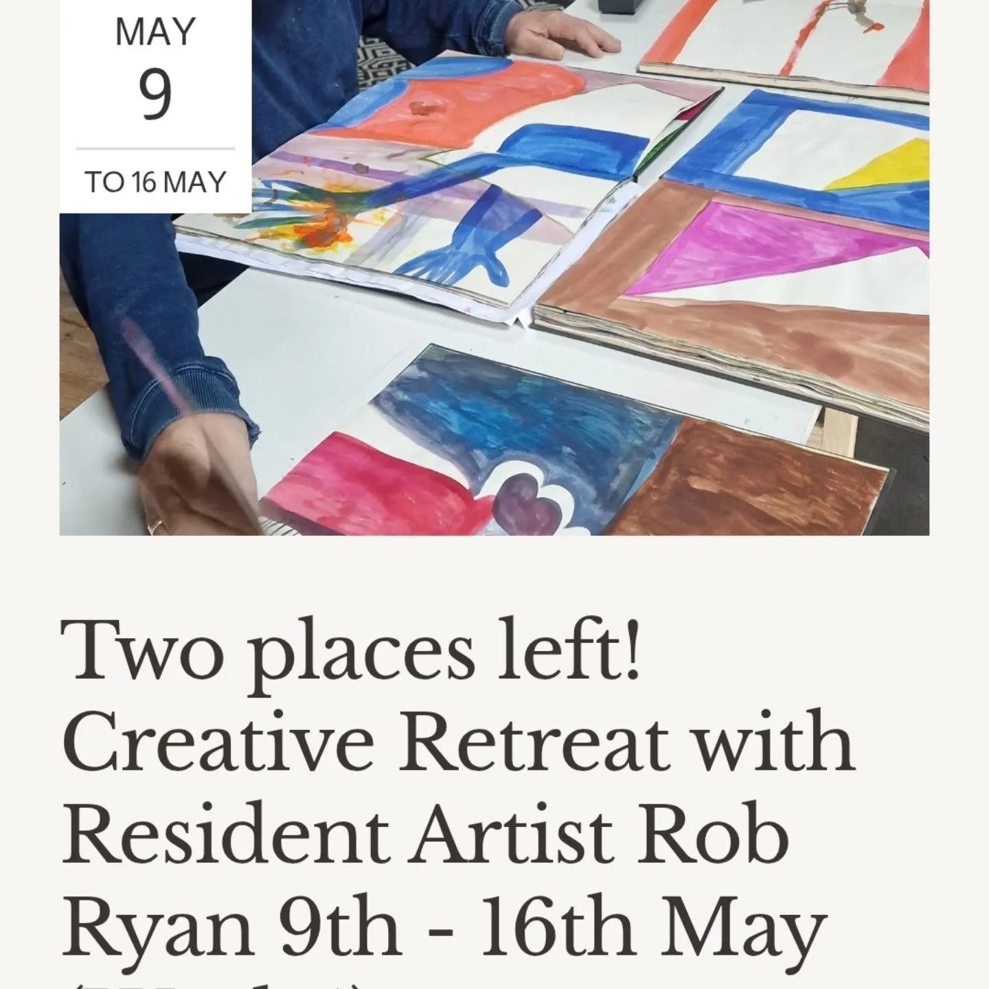 Very excited for our  2026  Retreats and Residencies!
 We have A LOT  happening this year  with some very special  course leaders!
 We still have a few spots left on  some of our retreats and we have some availability for our residencies in August an