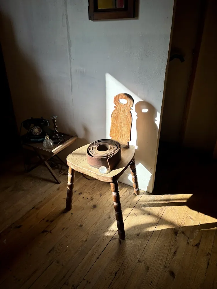 Shadows  on my favourite chair