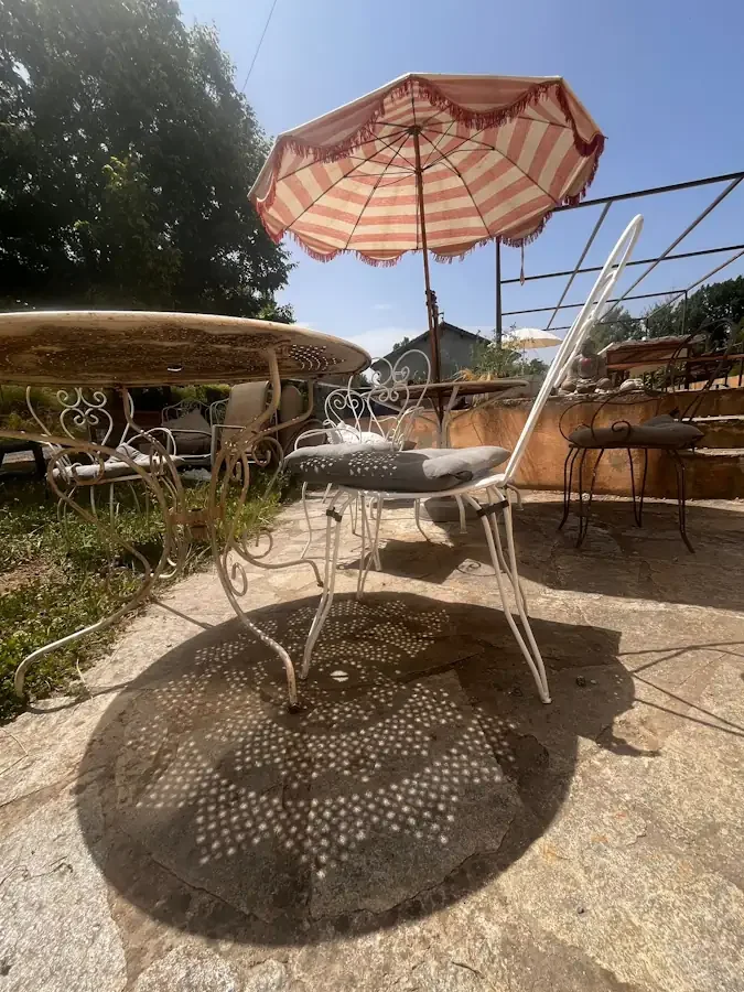 Vintage Parasol & shadows