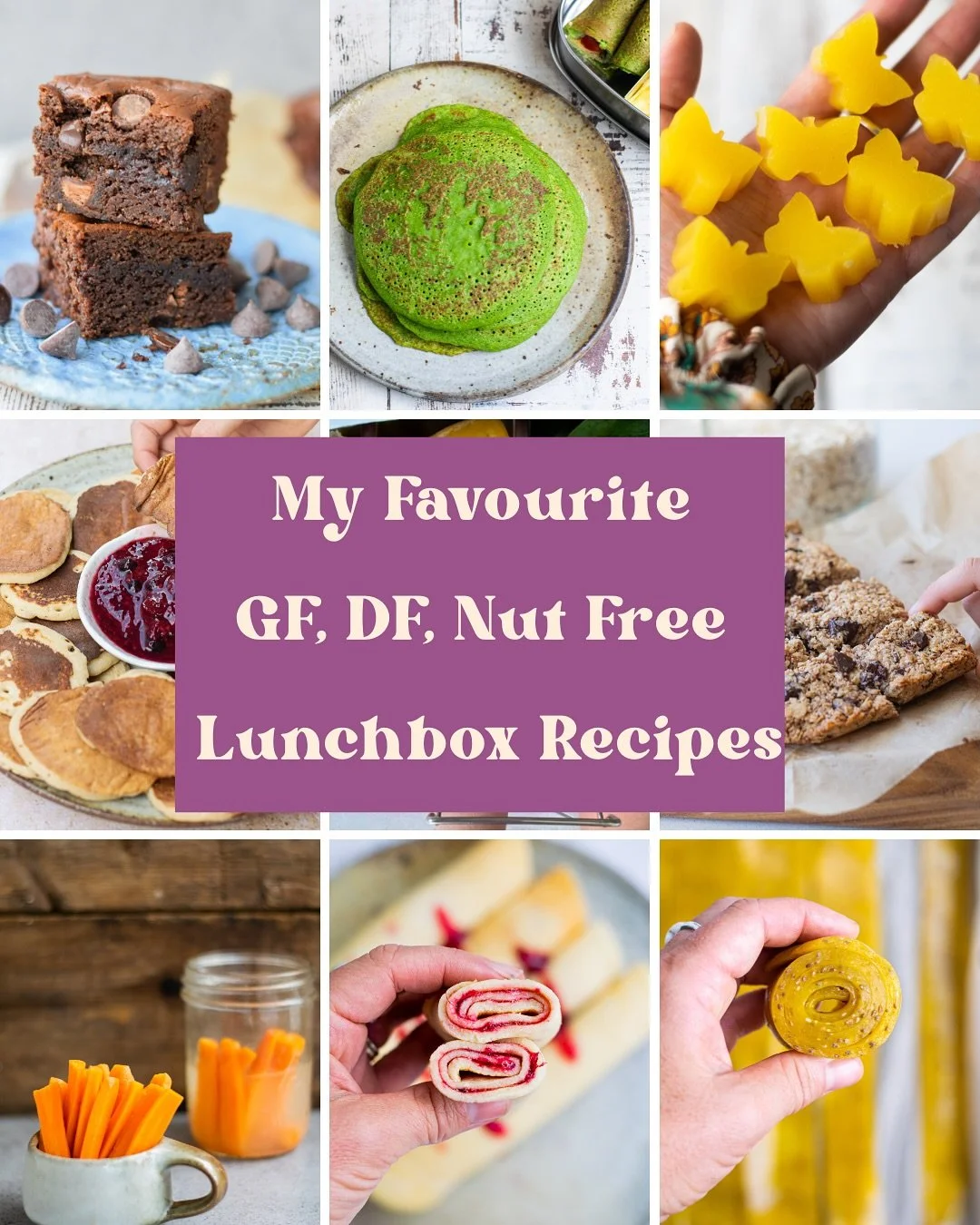 Need some fresh lunchbox inspiration for Term 4?
I’ve rounded up a few of my favourite recipes from my website. These ones are all gluten free, dairy free, nut free and loved by my kids 🙌🏼
Swipe through to check them out 👉🏻👉🏻
- Nut-Free