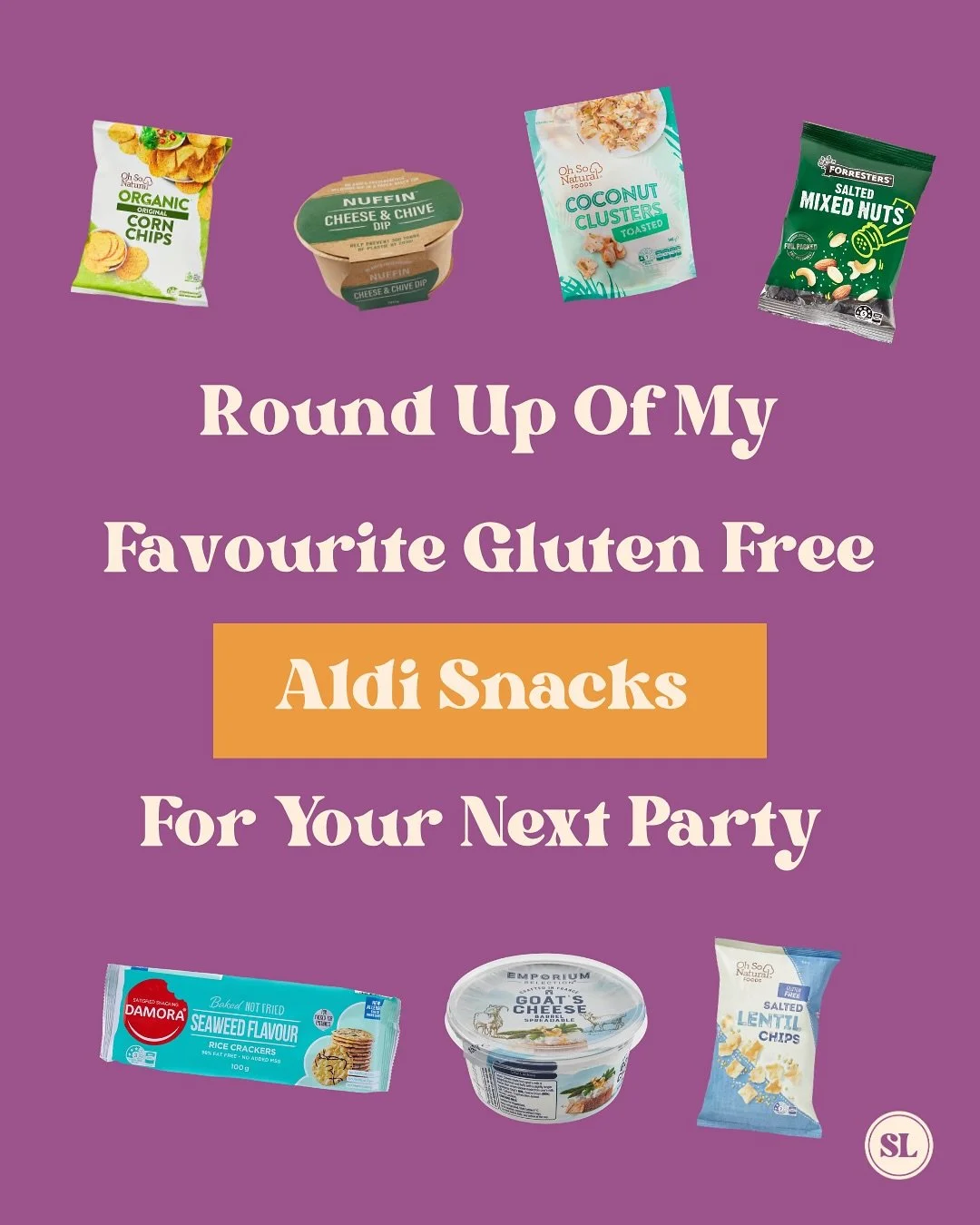 Christmas catch-ups are in full swing 💃🏼
If you&rsquo;re on snack duty or need to throw together a platter, here are my favourite GF Aldi finds &mdash; simple, delicious and mostly additive-free 👌🏼
Perfect for parties, play dates or last-minute i