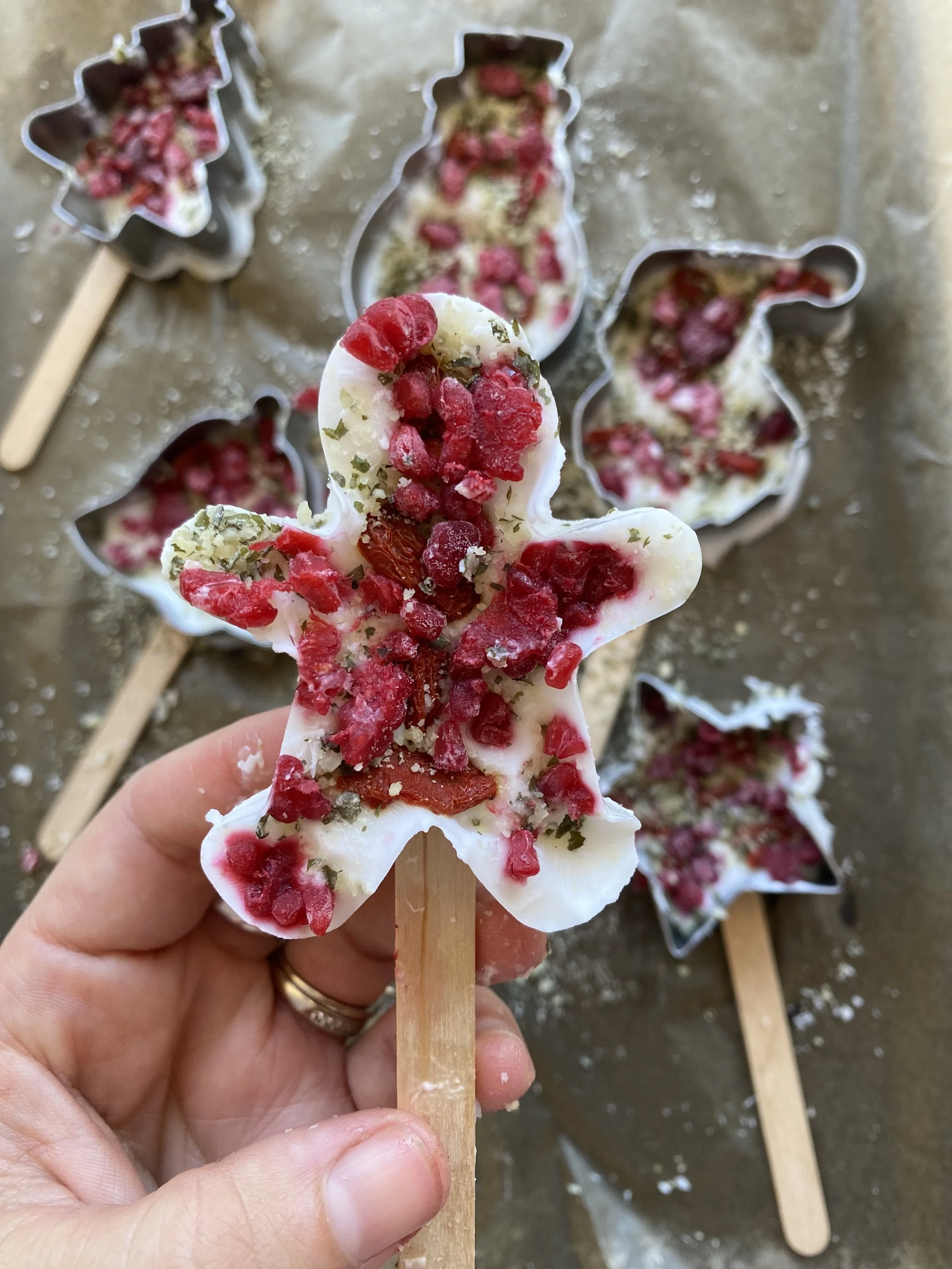 Christmas Inspired Yoghurt Bark