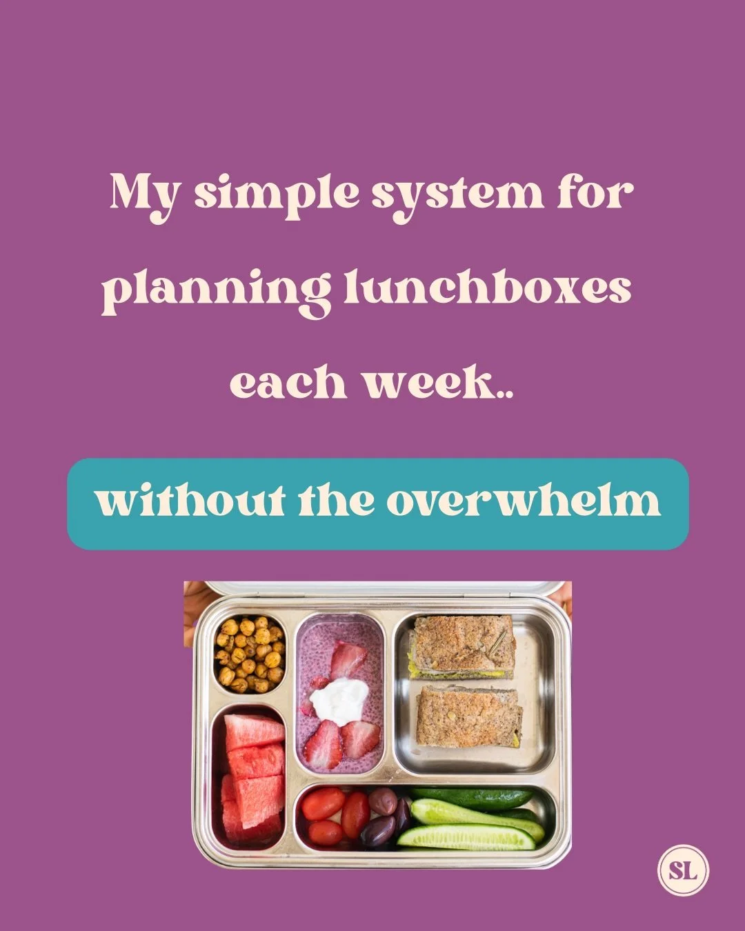 Need a little mid-term lunchbox motivation?

This is the simple system I use to plan ours each week &mdash; and it keeps things from feeling overwhelming.

Here&rsquo;s what I do:
- Make a master list of everything they&rsquo;ll actually eat
- Get th