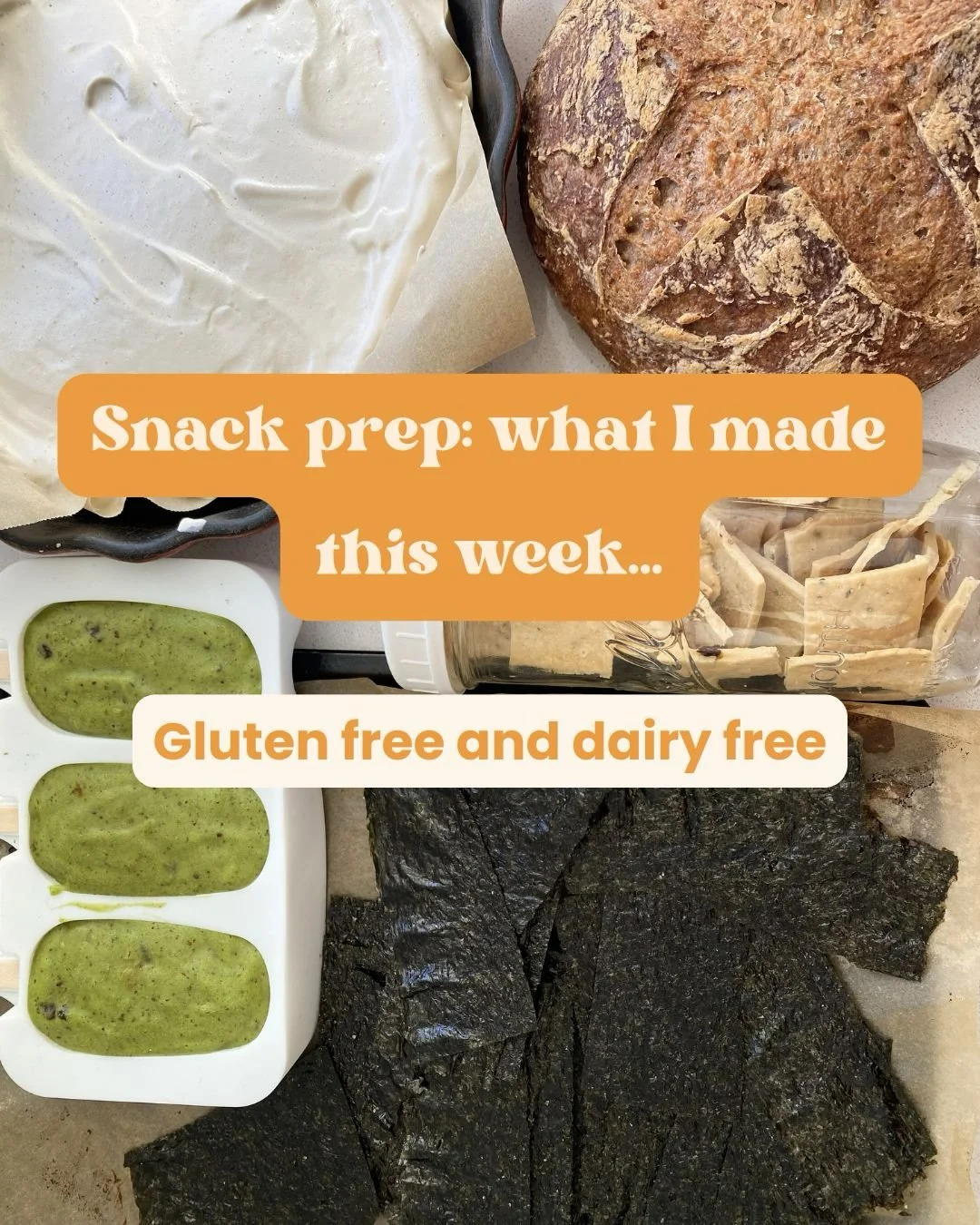 A little weekend kitchen time goes a long way during the week 👌🏼 

Here&rsquo;s what I prepped &mdash; all gluten and dairy free (the crackers have a DF option too):

* Maple sugar marshmallows &mdash; made with maple sugar from @my_canadianpantry 