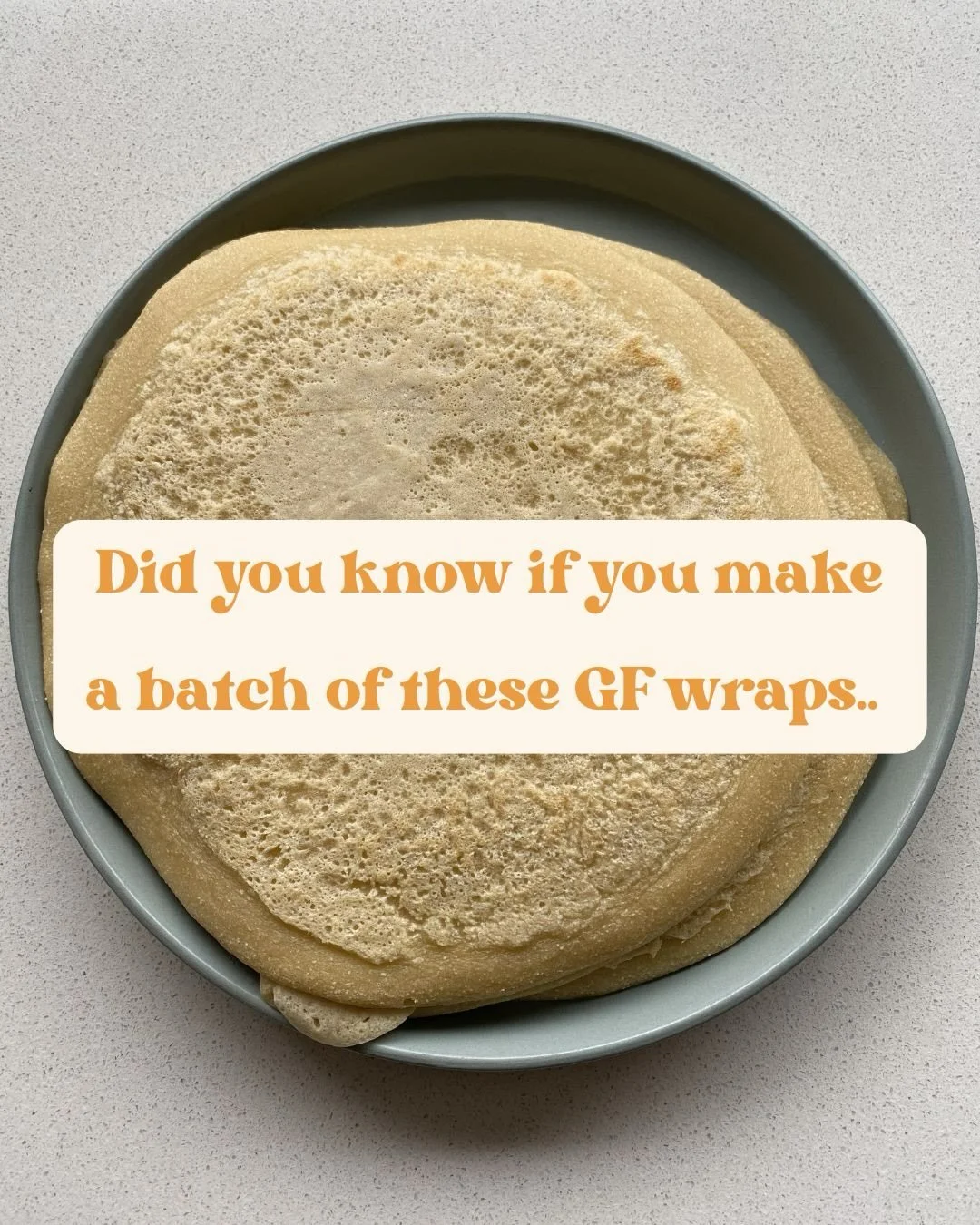 These gluten free crunchy tortilla chips are made from my wrap recipe and they are so good 🙌🏼

It&rsquo;s super simple &mdash; first make a batch of the wraps. You&rsquo;ll need:
* 1 cup tapioca flour
* 3 eggs
* 1 cup any milk
* 2 tablespoons cocon
