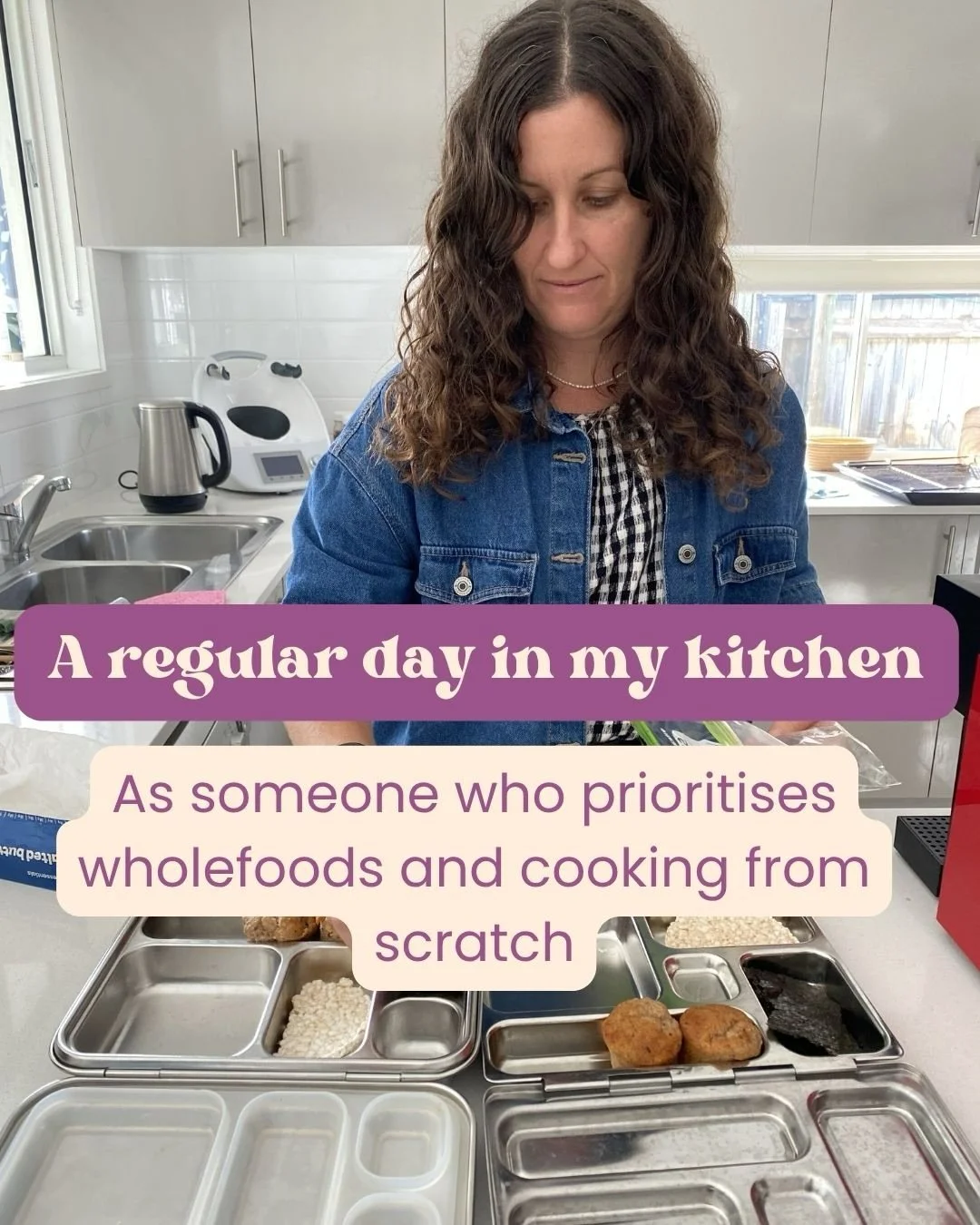 This is what a real day in our kitchen looks like 👉🏻👉🏻 
The kids both decided they wanted to cook something so there was probably a little more kitchen time than usual &mdash; but honestly, aside from that, this is a pretty regular day for us ☺️

