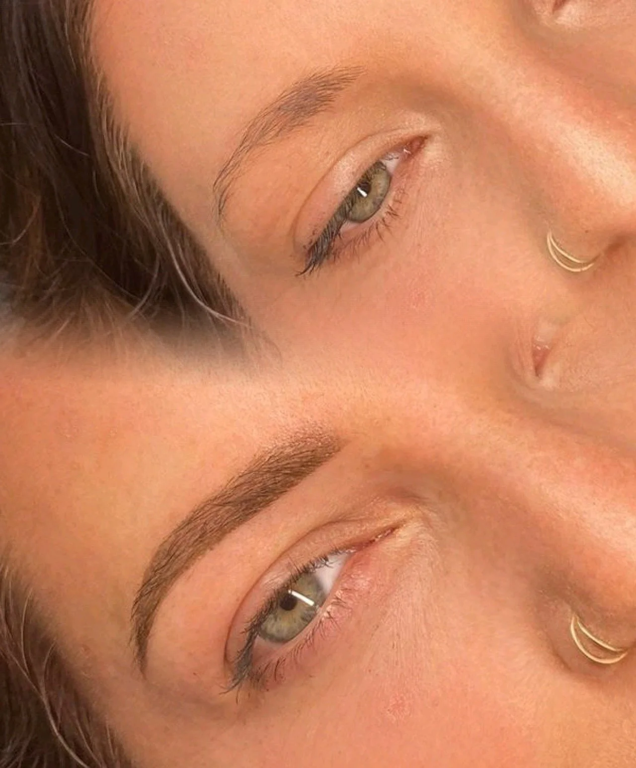 Book your Brows, become Iconic 💥 

My client was so over filling in her patchy, uneven brows every day. Never perfect. Never matching and just annoying.

But now&hellip;. Brows are on. Pencil is gone. Face is framed ✔️ 

And she&rsquo;s off travelli