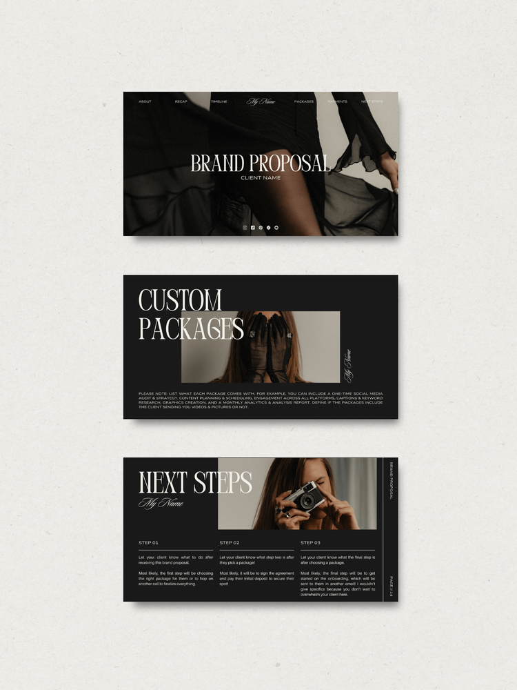 Social Media Manager Portfolio Template Volume One Studios Social media manager portfolio template volume one studios