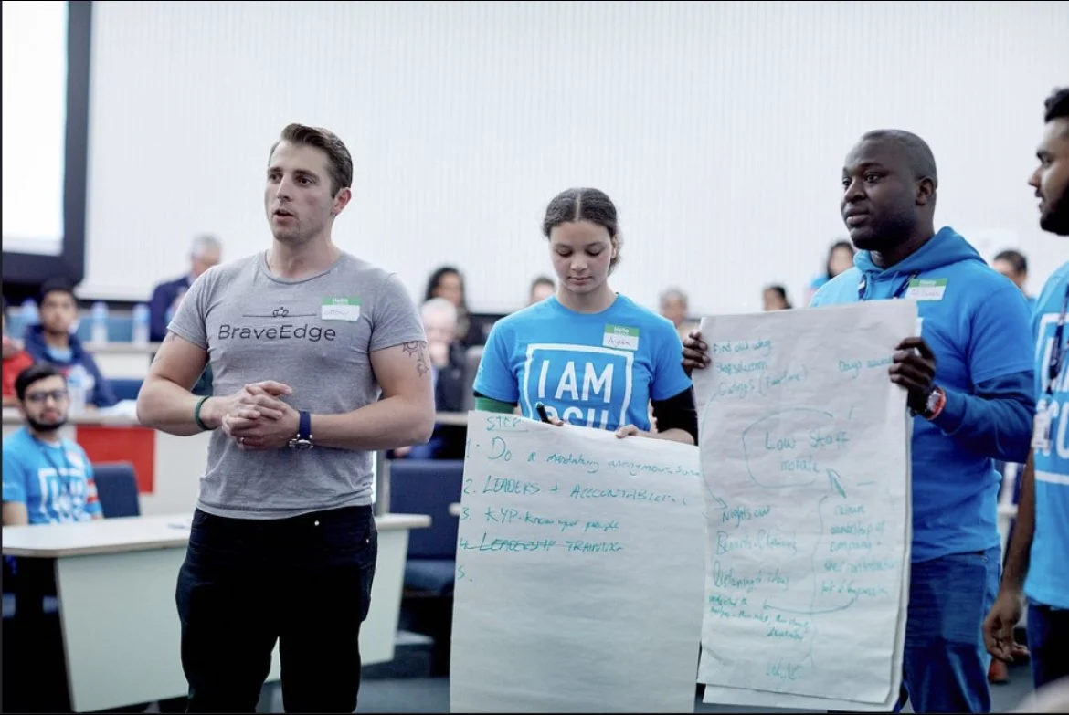 Leading a Student team at BCU