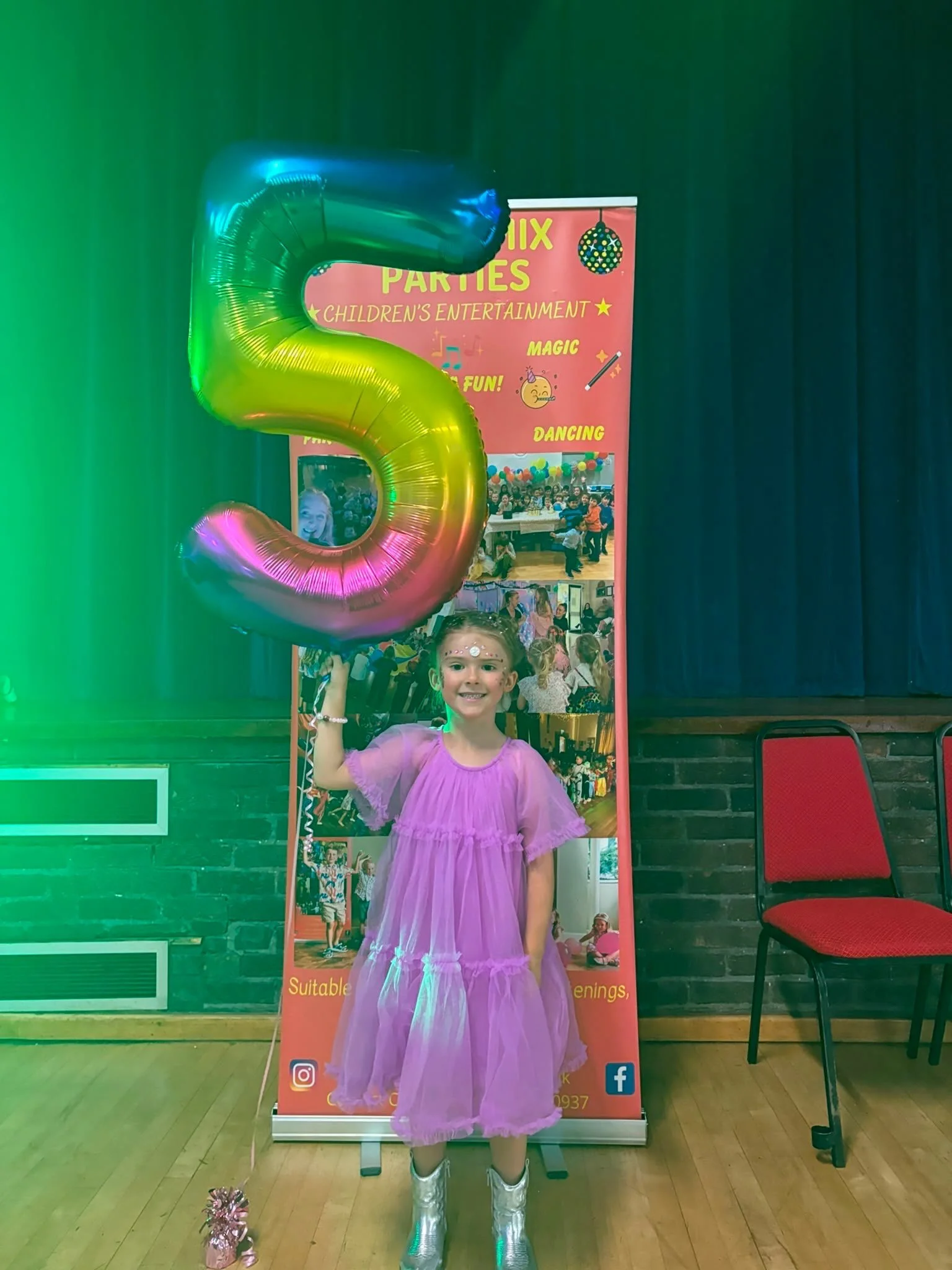 Margot&rsquo;s 5th birthday!!! 🌈🪩🥳
