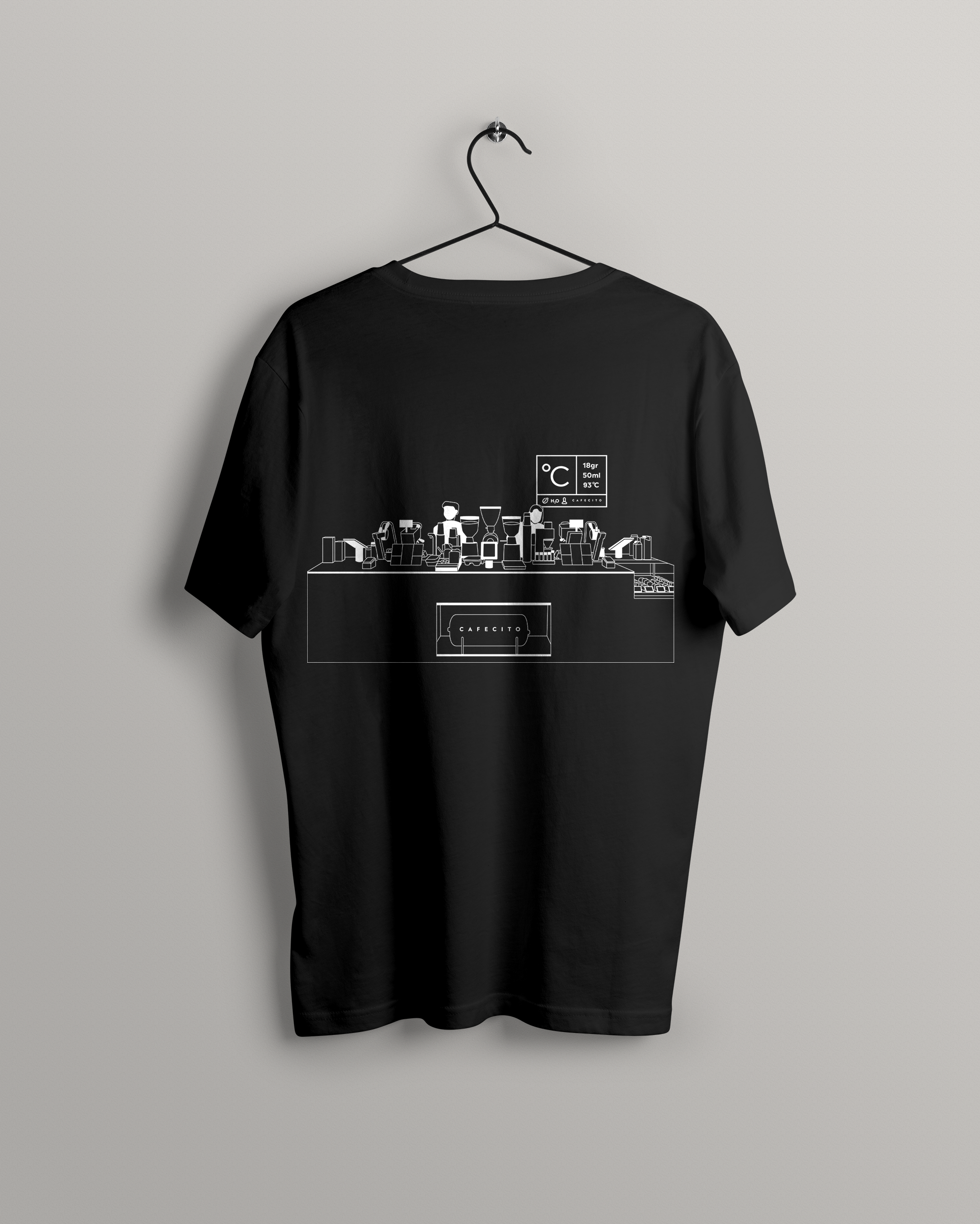 Cafecito tshirt bar black (back).png