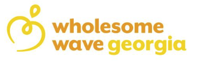 The logo for Wholesome Wave Georgia