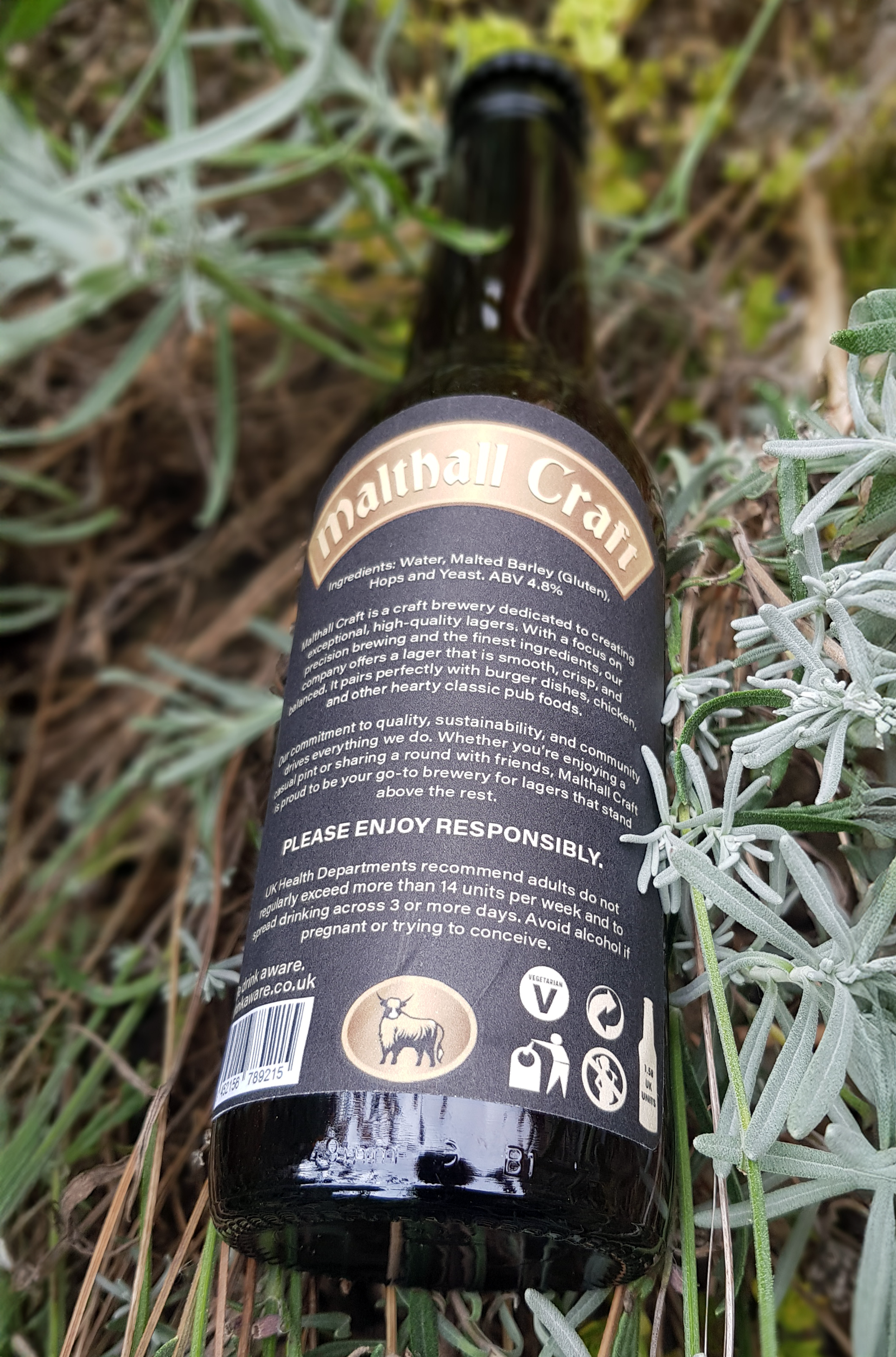 Malthall Craft Beer Bottles.