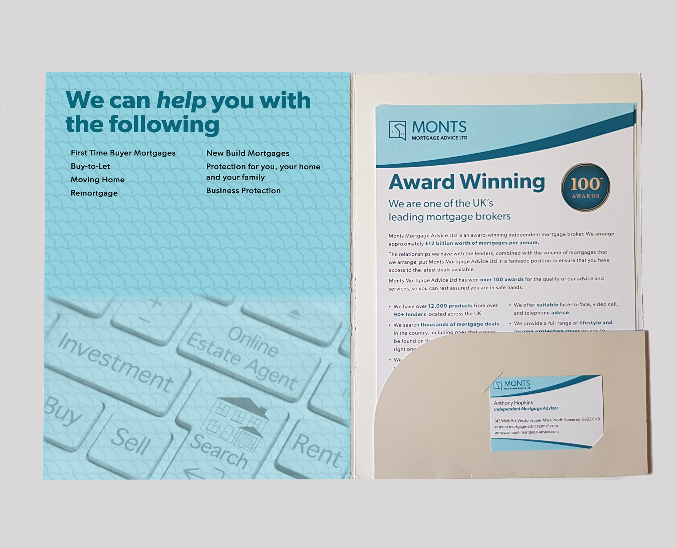 Monts Mortgage Advice Ltd Presentation Folder