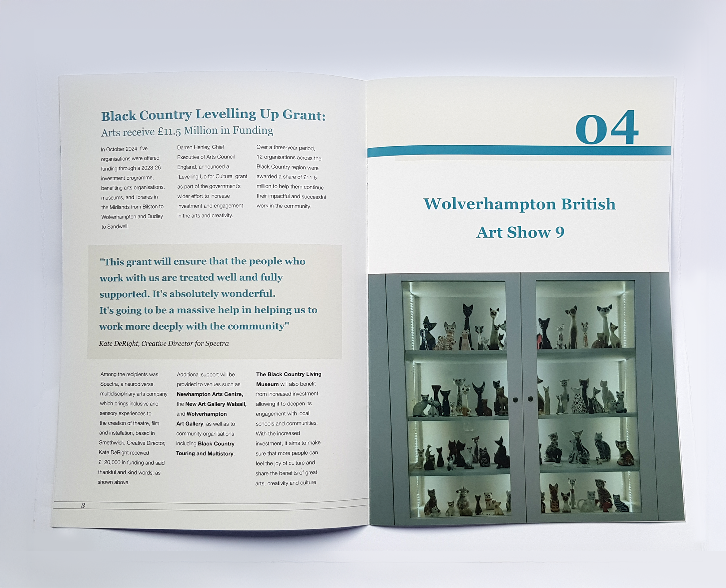 Open spread pages 3 and 4 of Pigeon Magazine May Issue 2, 2023