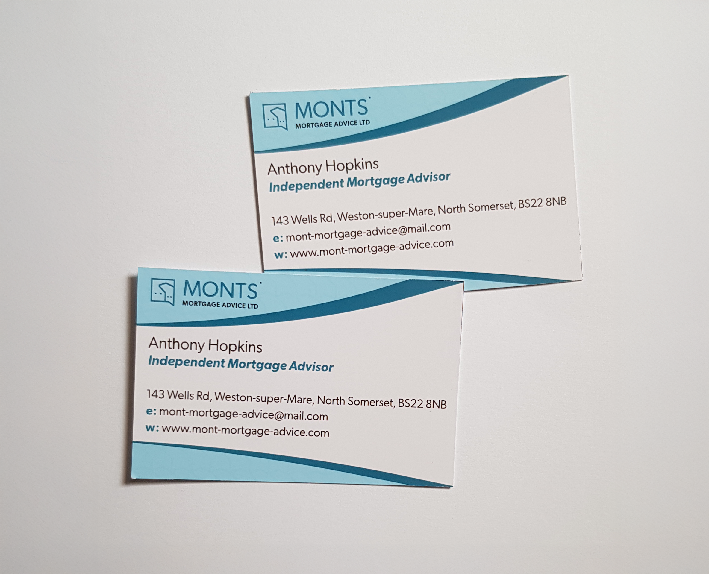 Monts Mortgage Advice Ltd Business Card
