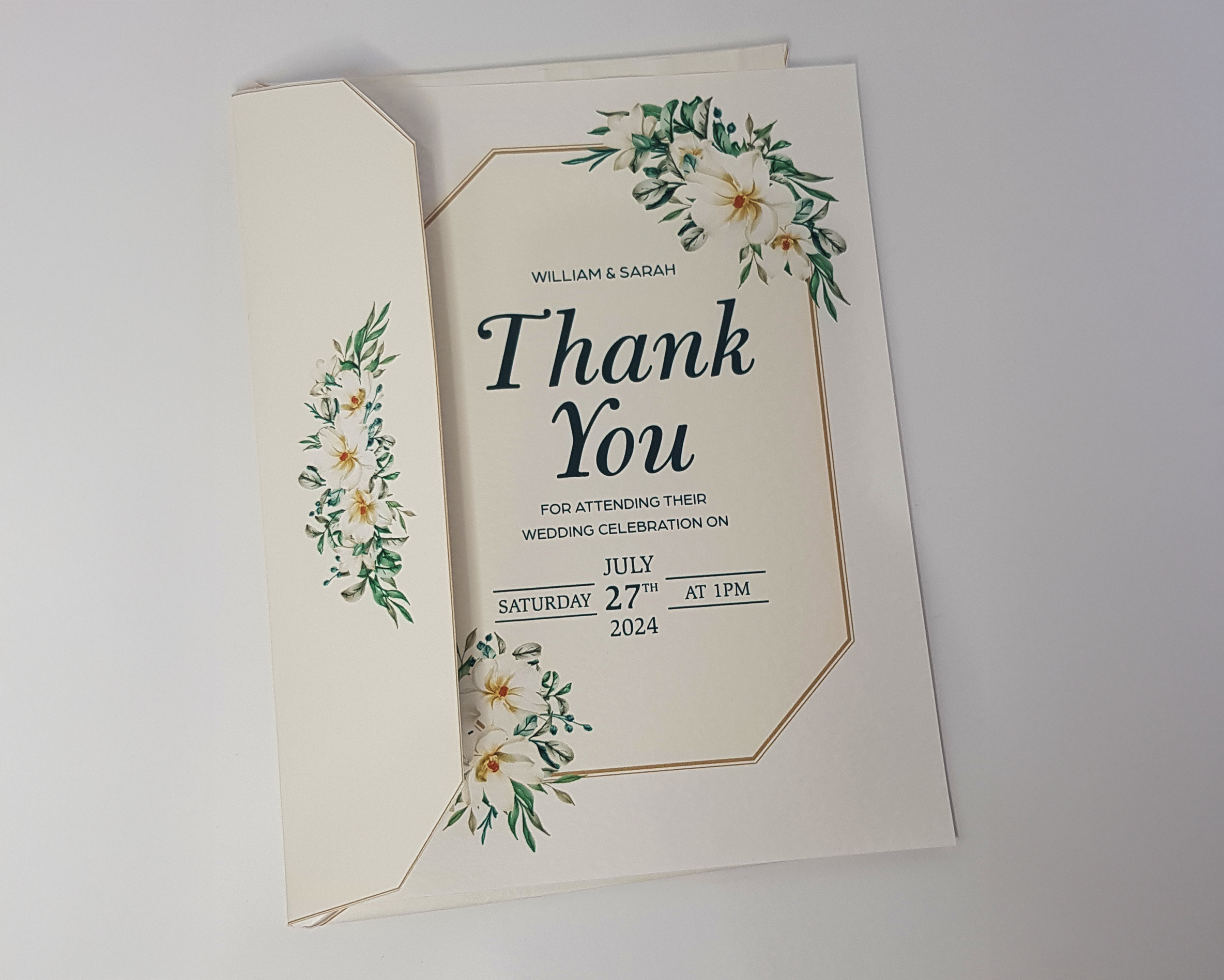 W&S Wedding Stationery Envelope