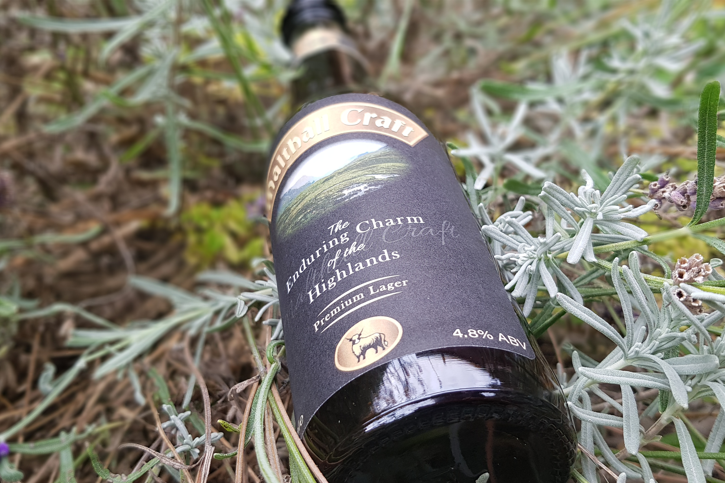 Malthall Craft Beer Bottle front.