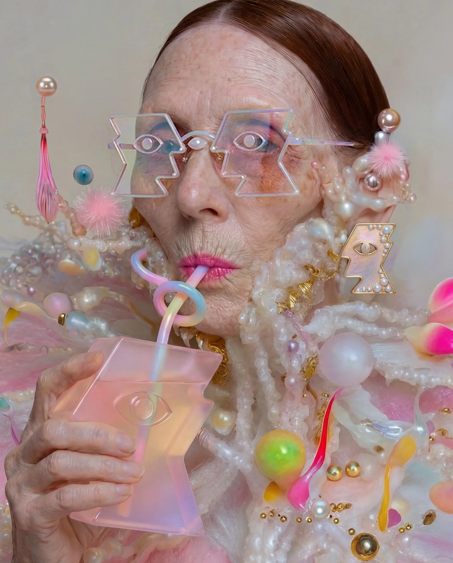 This is your &ldquo;sign&rdquo; to start creating with @leonardoaiofficial 🕶️ 🌼 - isn&rsquo;t she fab?