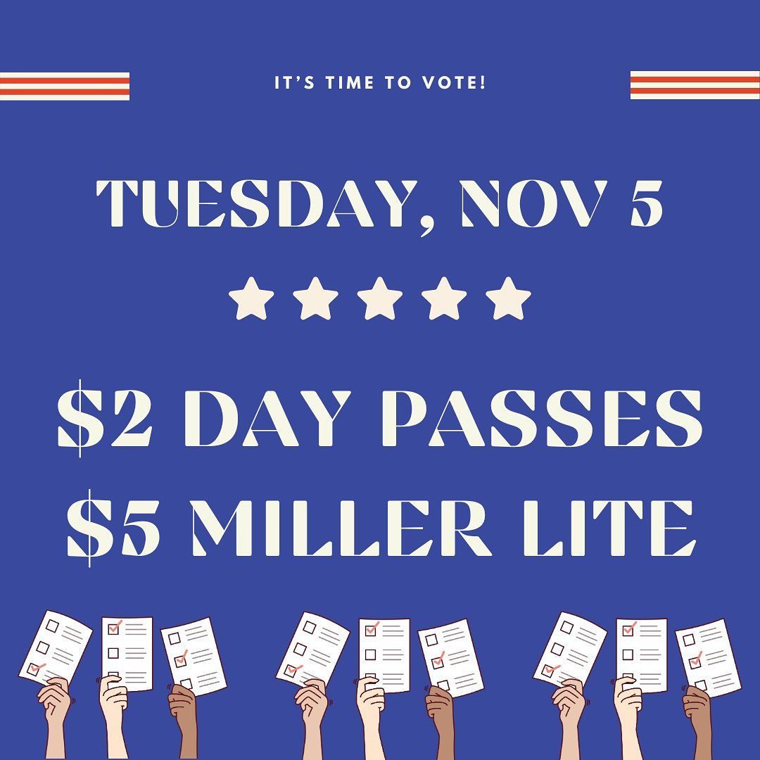 Election Day is just around the corner! Stop on by after you cast your ballot and take advantage of these deals.