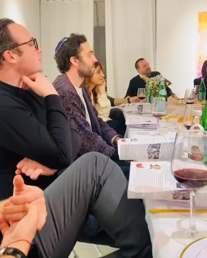 At SHIUR Shabbat in the Gallery at @theformah , participants came together to explore a discourse prepared by @mickiweinberg and led by @yoniweinberg , that drew on texts from Susan Sontag, Mallarm&eacute;, Valery, Marcuse, Heschel, and Kabbalistic t