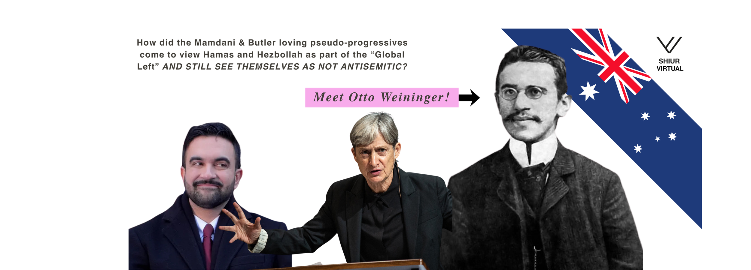 SHIUR Virtual: Contemporary Antisemitism Course - Australia time zone