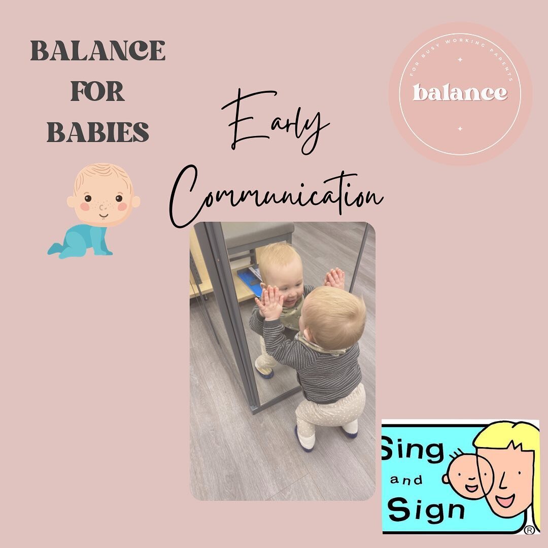 Early Communication is the theme of our Balance for Babies session on Tuesday (19th Sept) and we&rsquo;ll be supported by the amazing Anna from @singandsignyorkselby 

We&rsquo;ll be learning some of the theory behind how babies learn to communicate 
