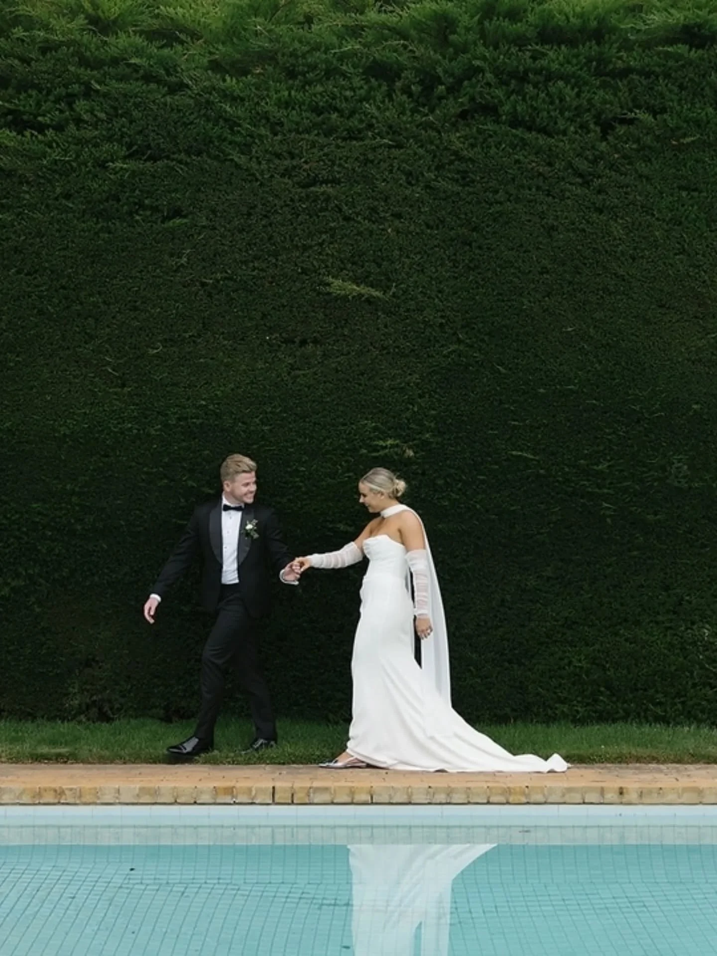 These two had us from hello 

Lovers: @freyaherriganwal &amp; @brandonherrigan
Venue: @vaucluse_estate_tasmania
Planning + Styling: @freyr.studio
Photography: @reneegreen.studio
Florals: @freyr.studio
Stationery: @digitalstudiobysoph
Venue: @vaucluse