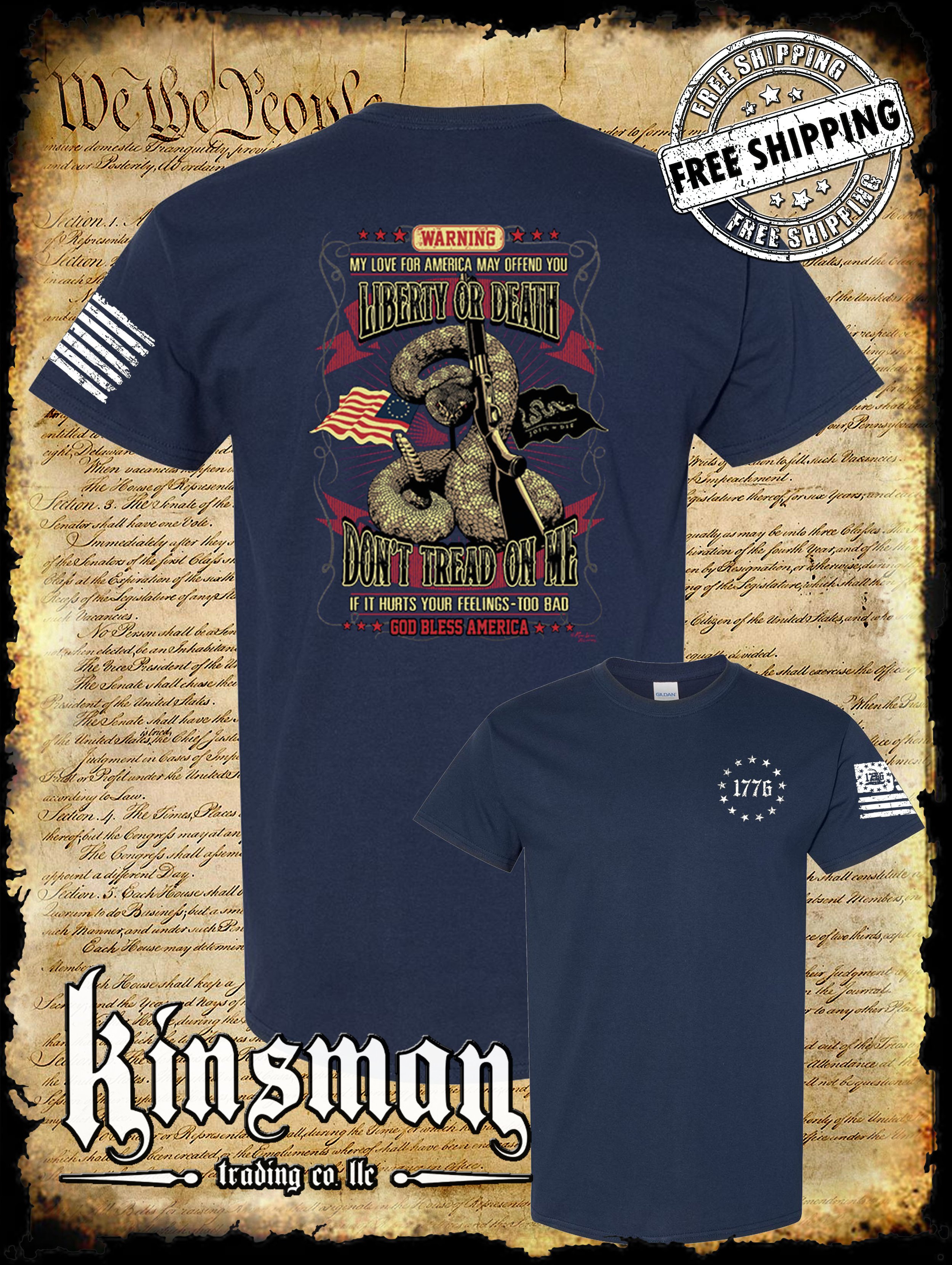 Dont Tread Shirt Navy.jpg