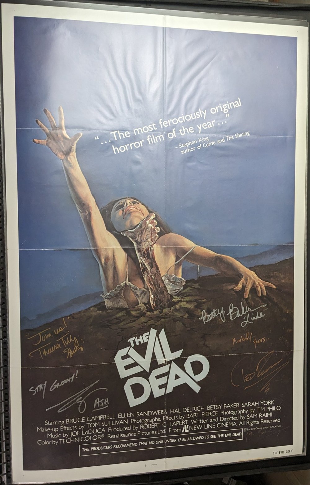 The Evil Dead Movie Poster 1983 1 Sheet (27x41)