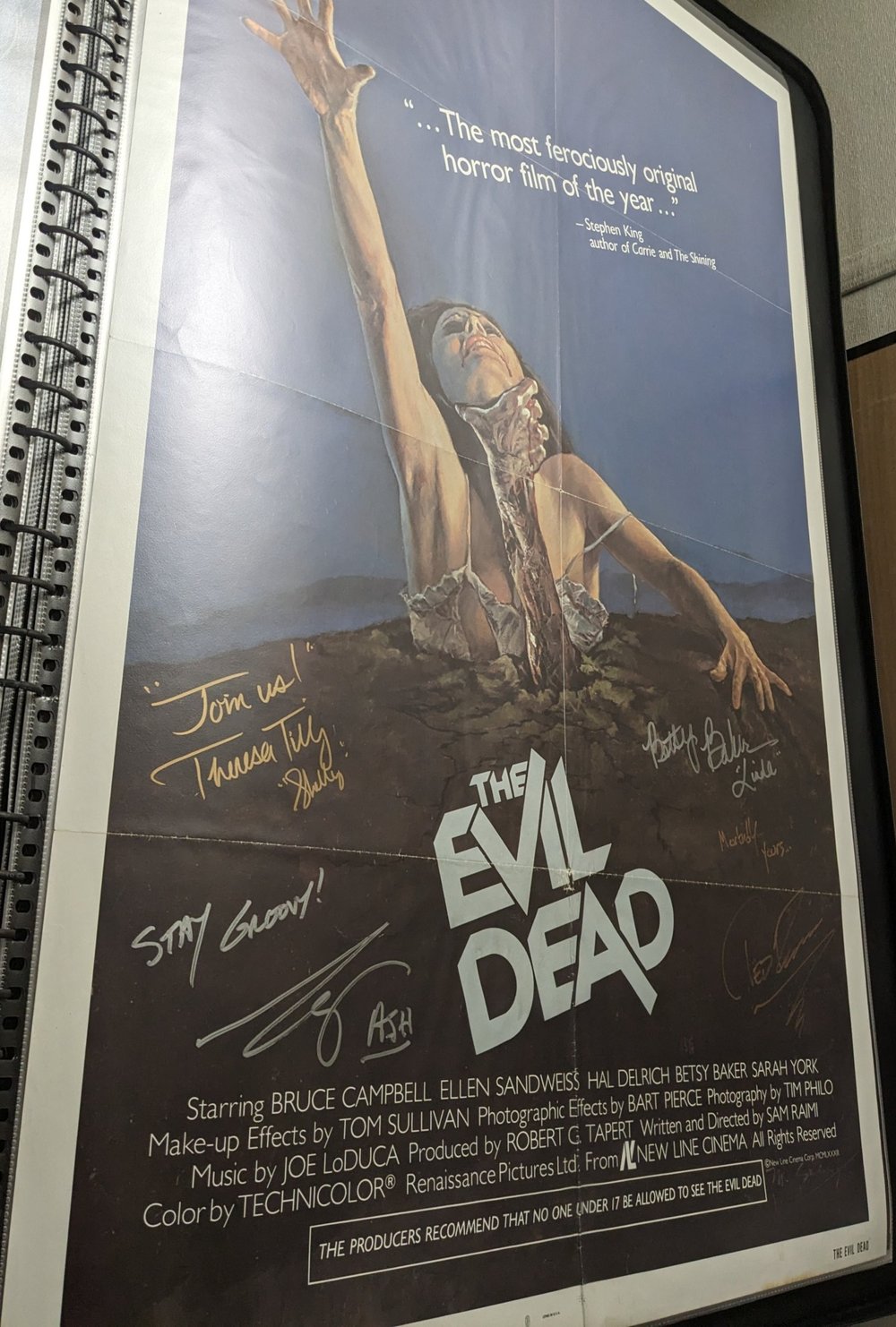 Marquee Poster  Evil Dead 1981 US 1-sheet