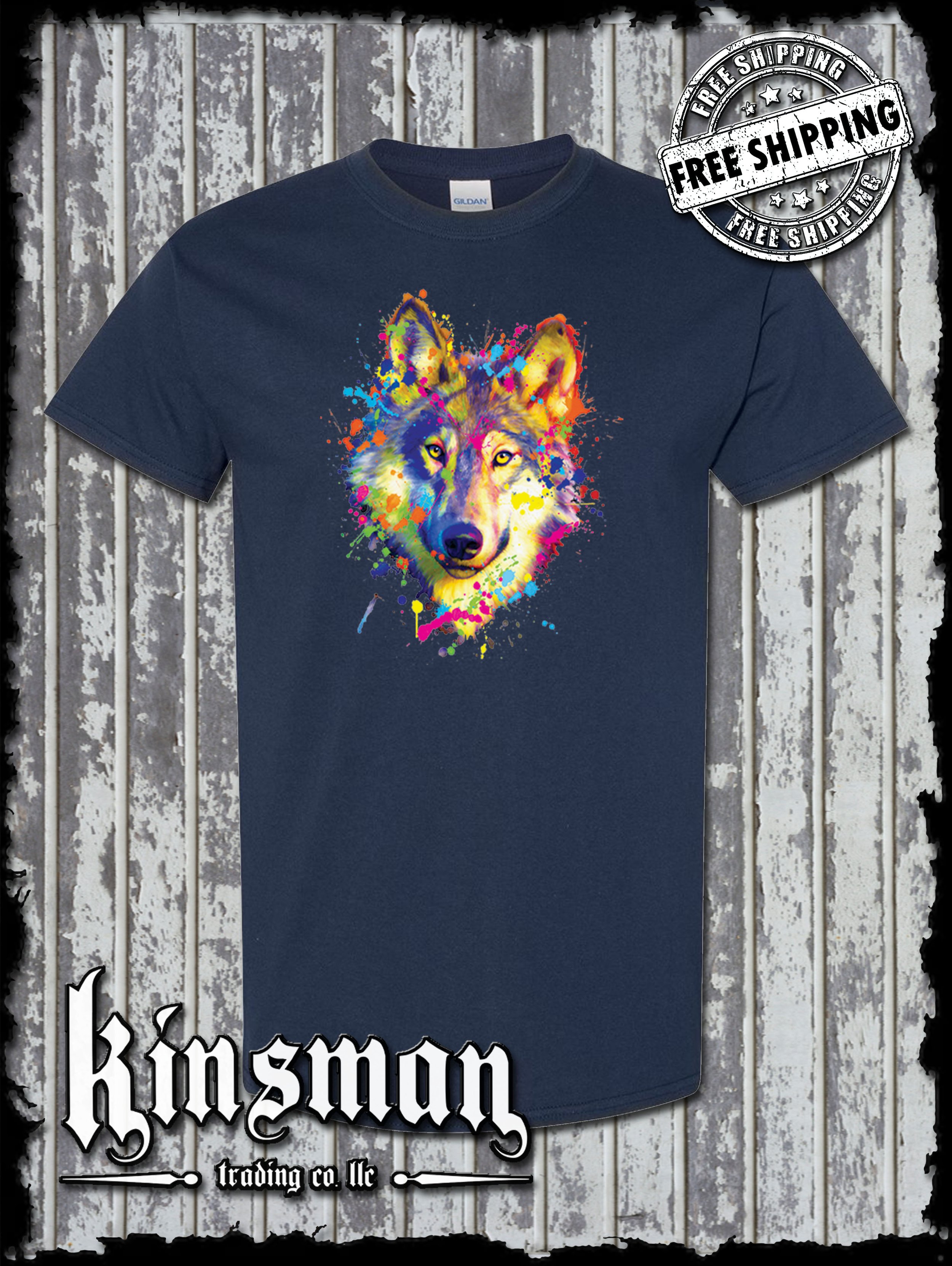 Neon Wolf Shirt Navy.jpg