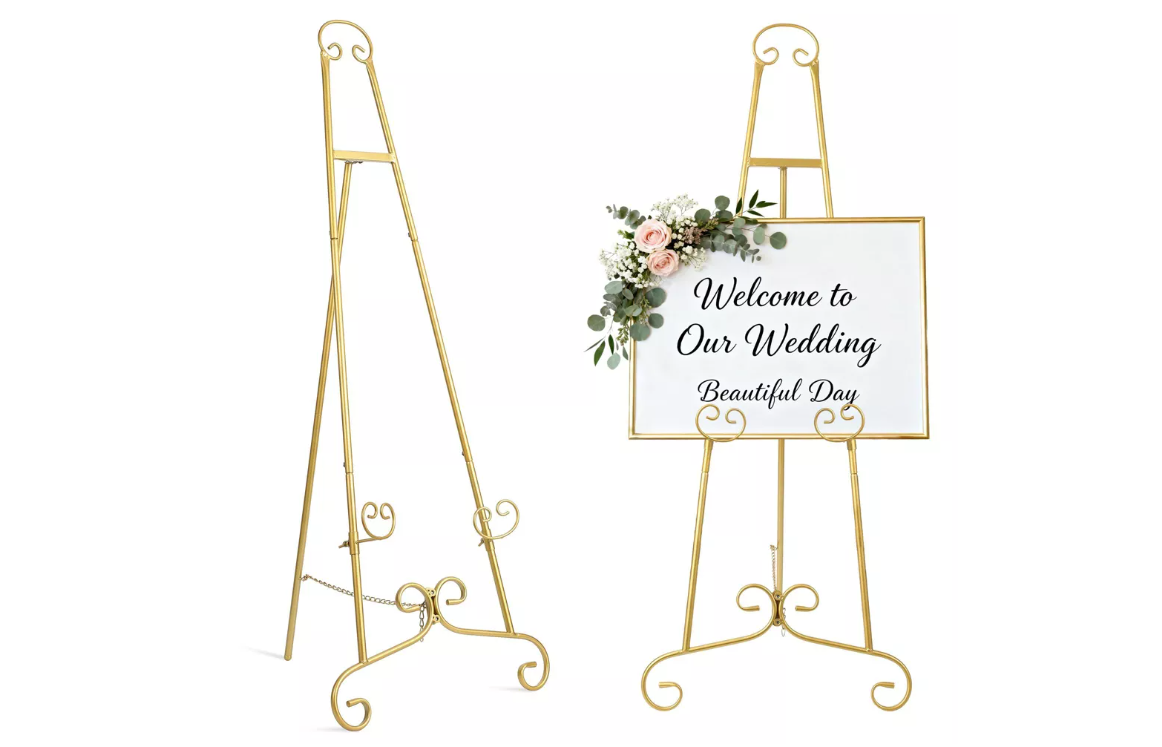 Gold Easel