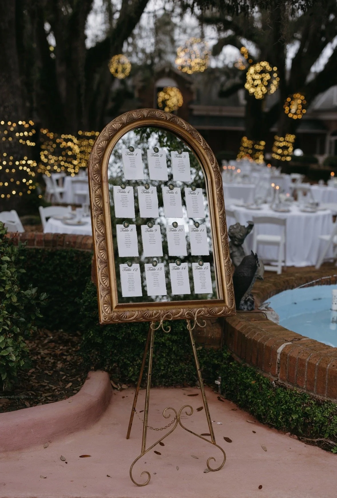 Arched Gold Mirror