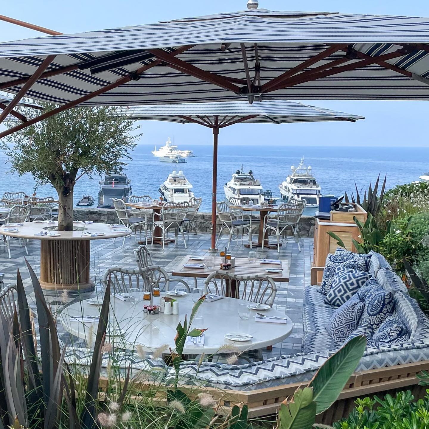 A true luxury experience all around! Fantastic service, restaurants, great location, a hammam inspired spa, the only private beach on the island &amp; more. It is a total beach resort experience, you will never want to leave! #santamarinamykonos #myk