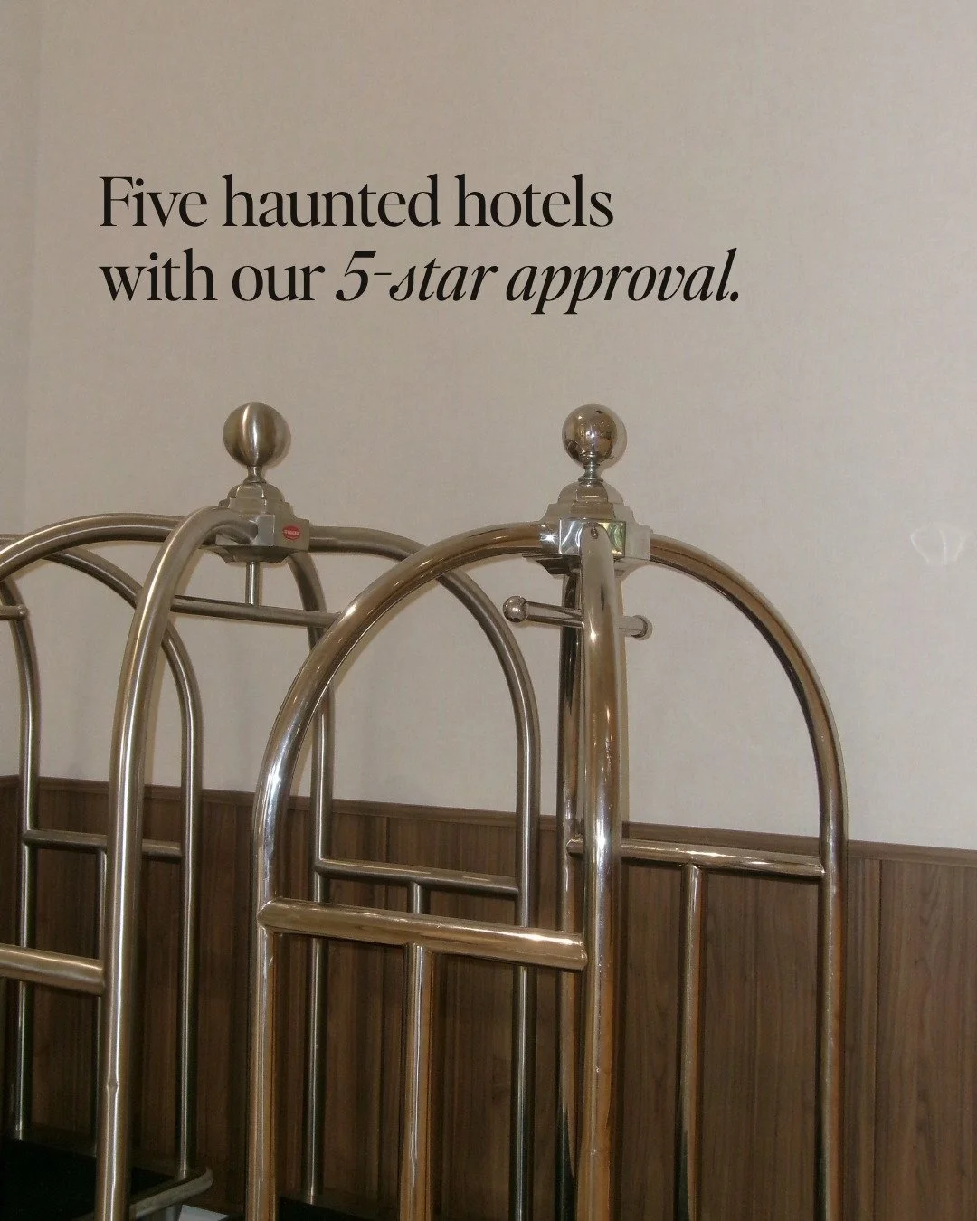 Some of the country&rsquo;s most iconic hotels also happen to have a few legendary ghost stories attached to them.

The Stanley Hotel, Hotel del Coronado, Omni Parker House, Hotel Monteleone, and Fairmont Sonoma Mission Inn &amp; Spa each bring their