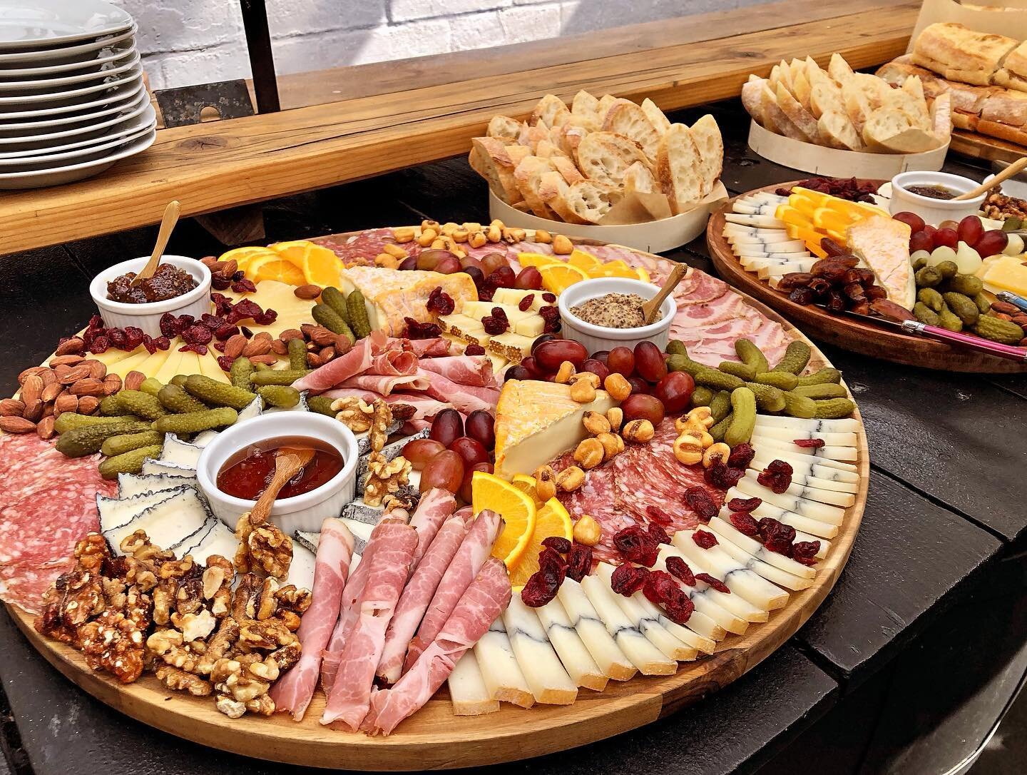 Large, medium, or small, for here or to go, if you need a cheese and charcuterie platter for the holidays, this is a great time to get an order in! 
Just give us a call or stop by and we&rsquo;ll be happy to help.