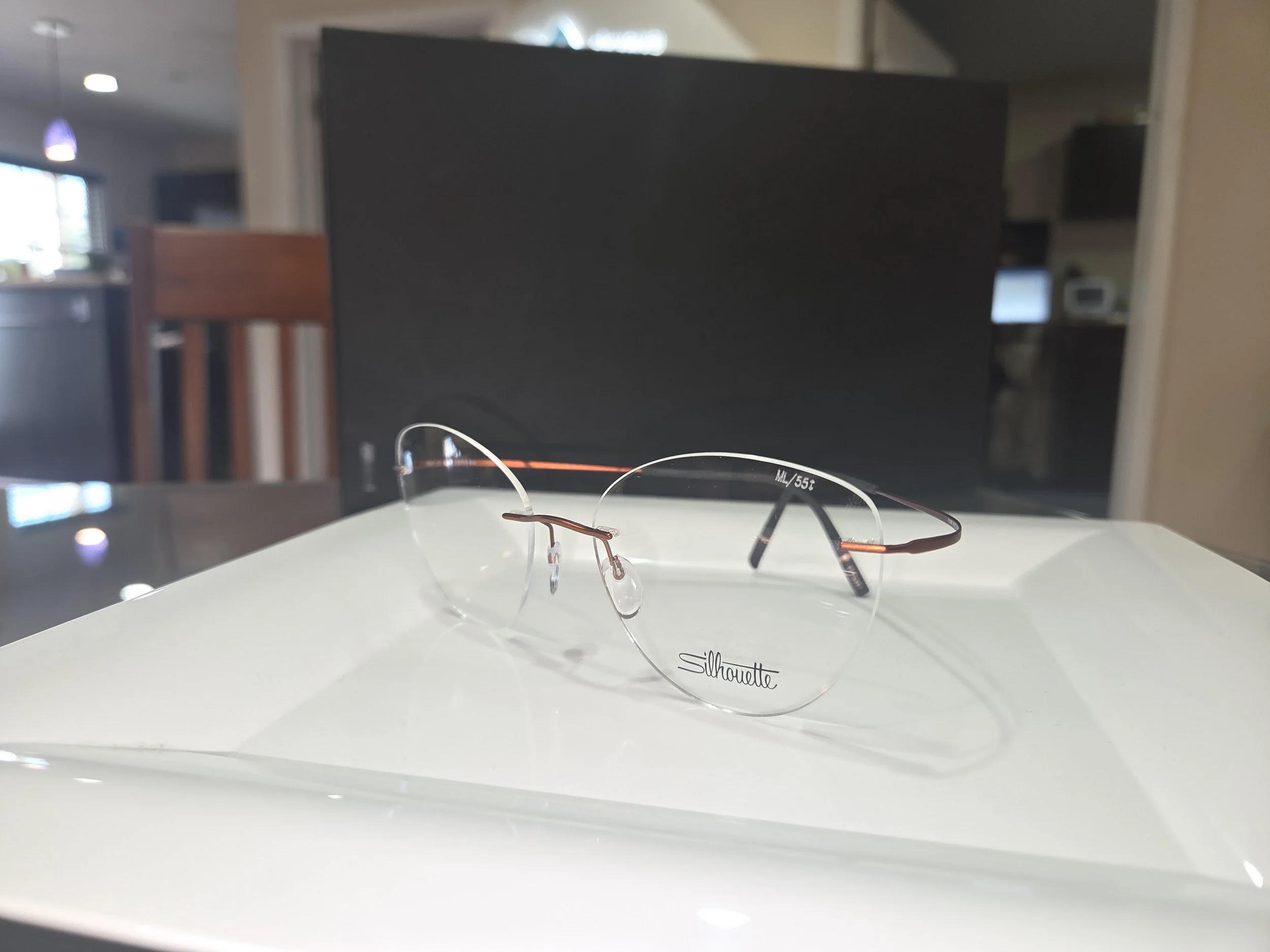
Silhouette copper rimless