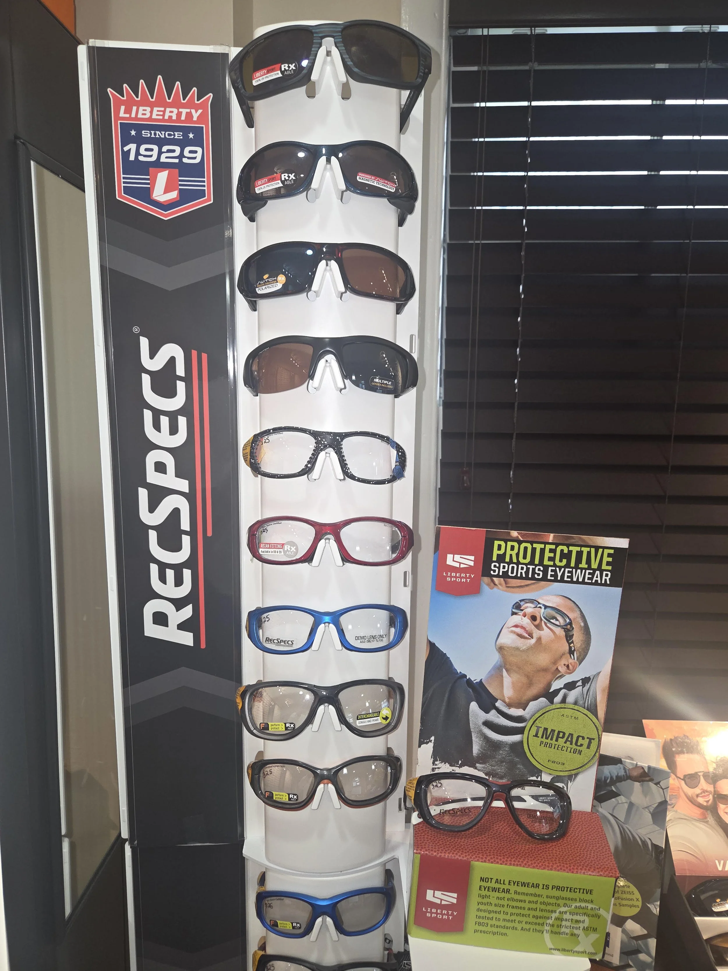 Liberty Sport / RecSpecs display 