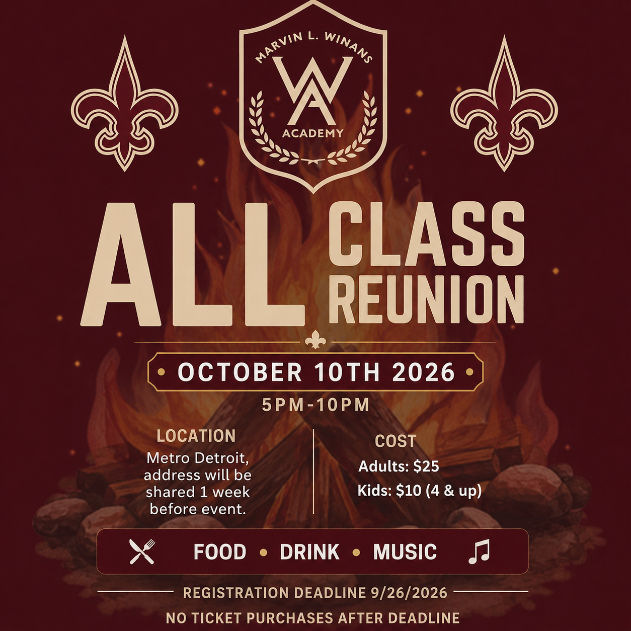 Winans Academy All- Class Reunion