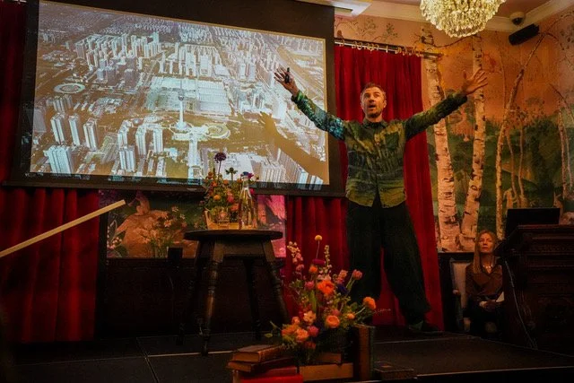 Thomas Heatherwick enthusing about his Humanise campaign and book.