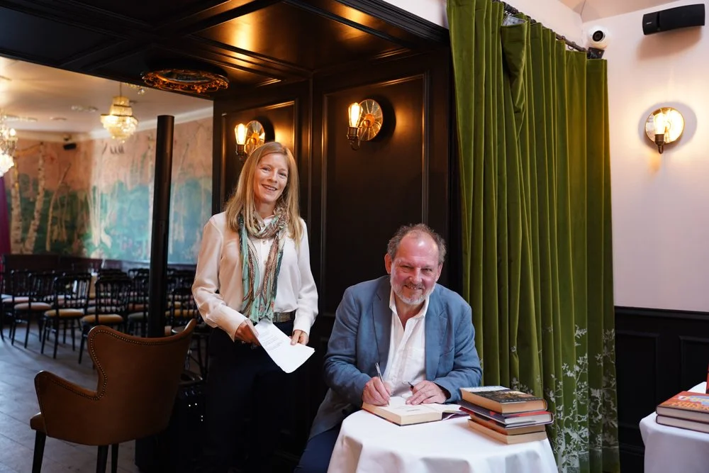 Giles Foden and Rosalind Upton.