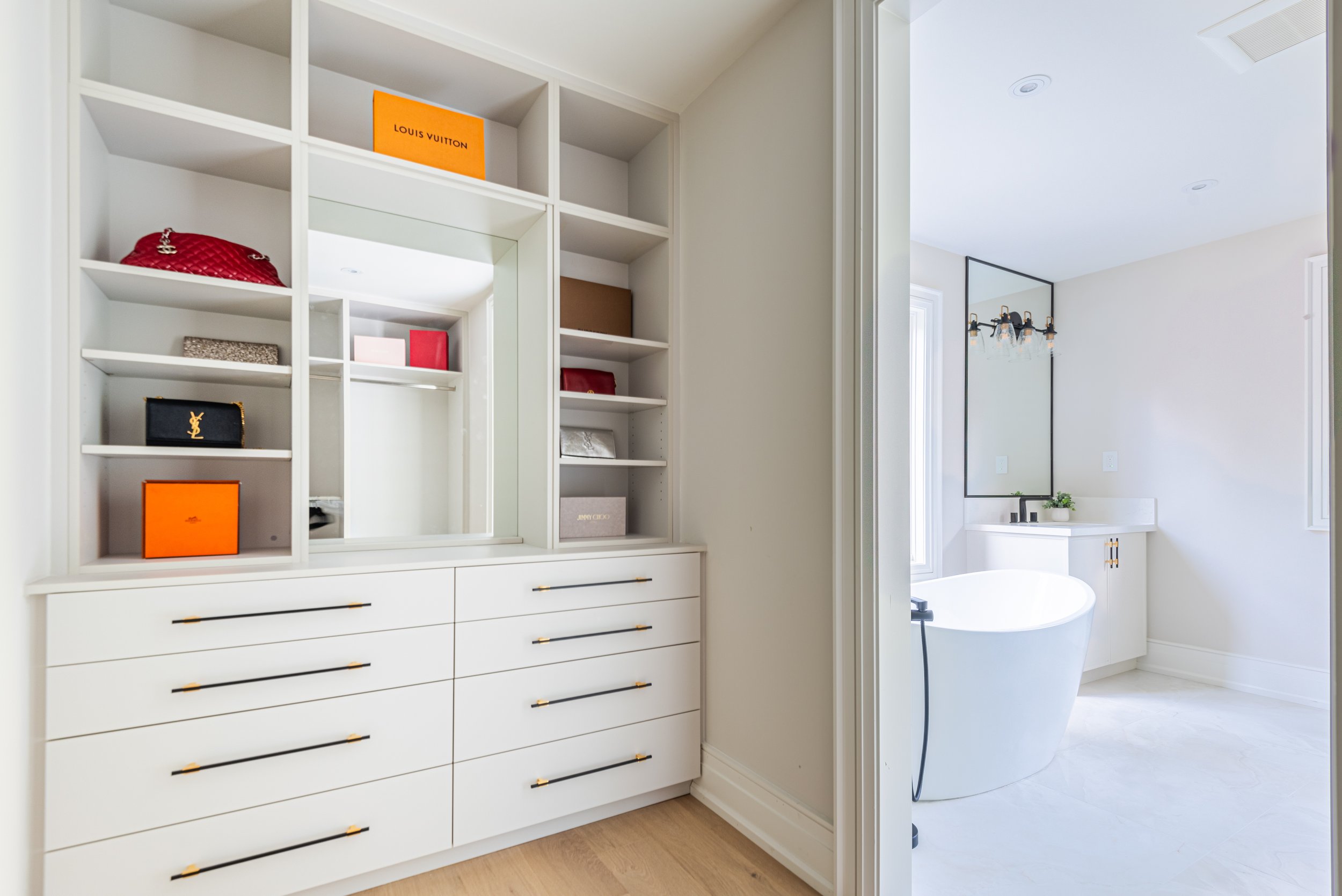 walk in closet and ensuite design