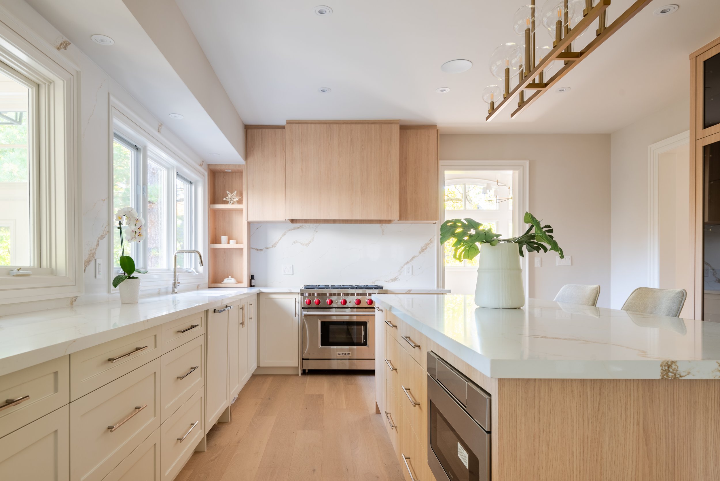 Modern Kitchen design, Oak Kitchen