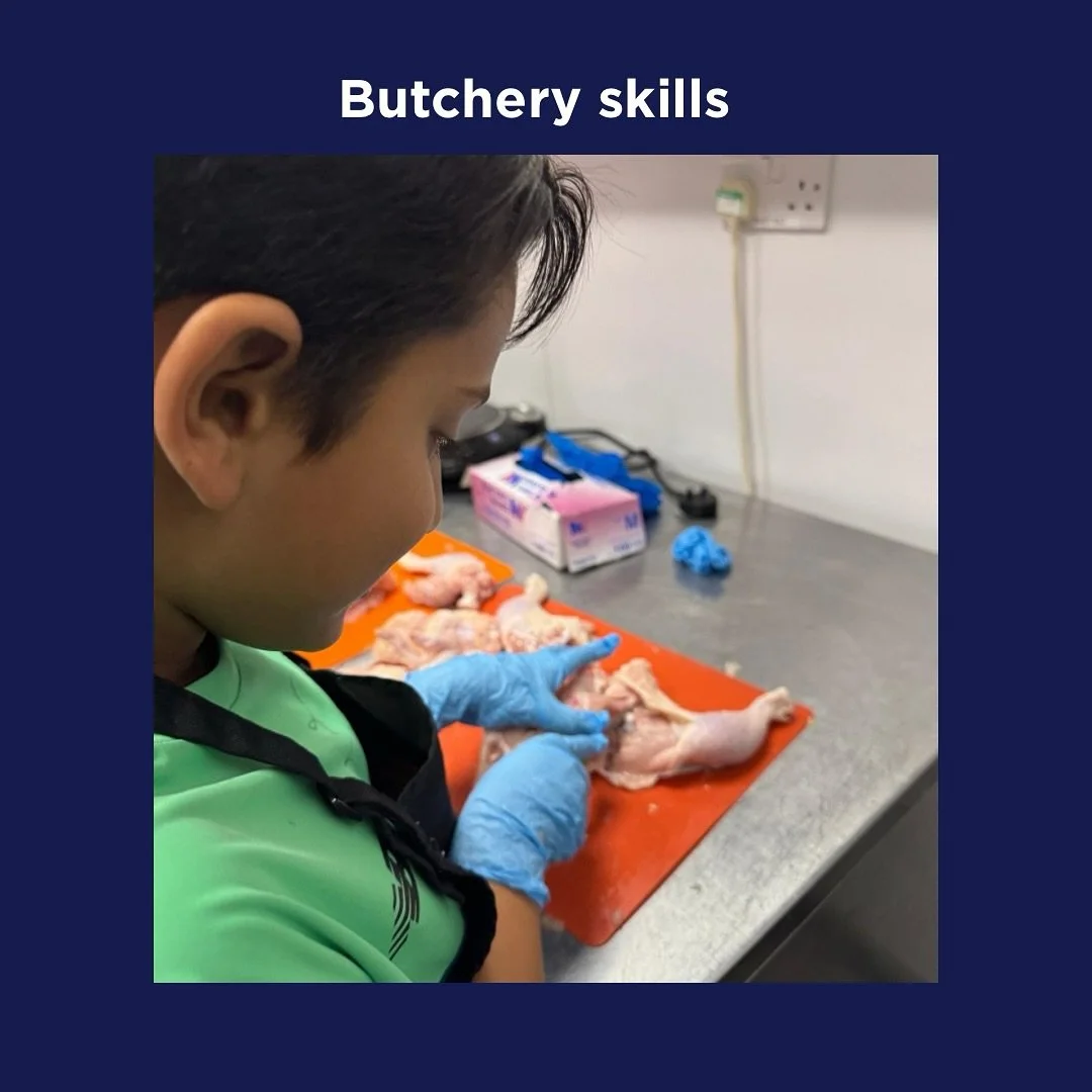 ✨ Butchery Skills for Little Chefs! ✨

At En Cuisine Cooking School, we believe that children can learn everything from a young age &mdash; even the art of butchery! 🐓👩&zwj;🍳👨&zwj;🍳

That&rsquo;s why we&rsquo;re running hands-on butchery worksho